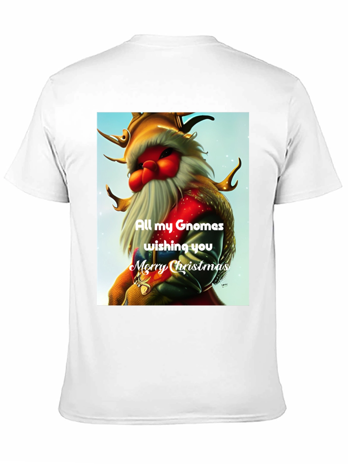 Gnomes Christmas T-Shirt: Holiday Wishes