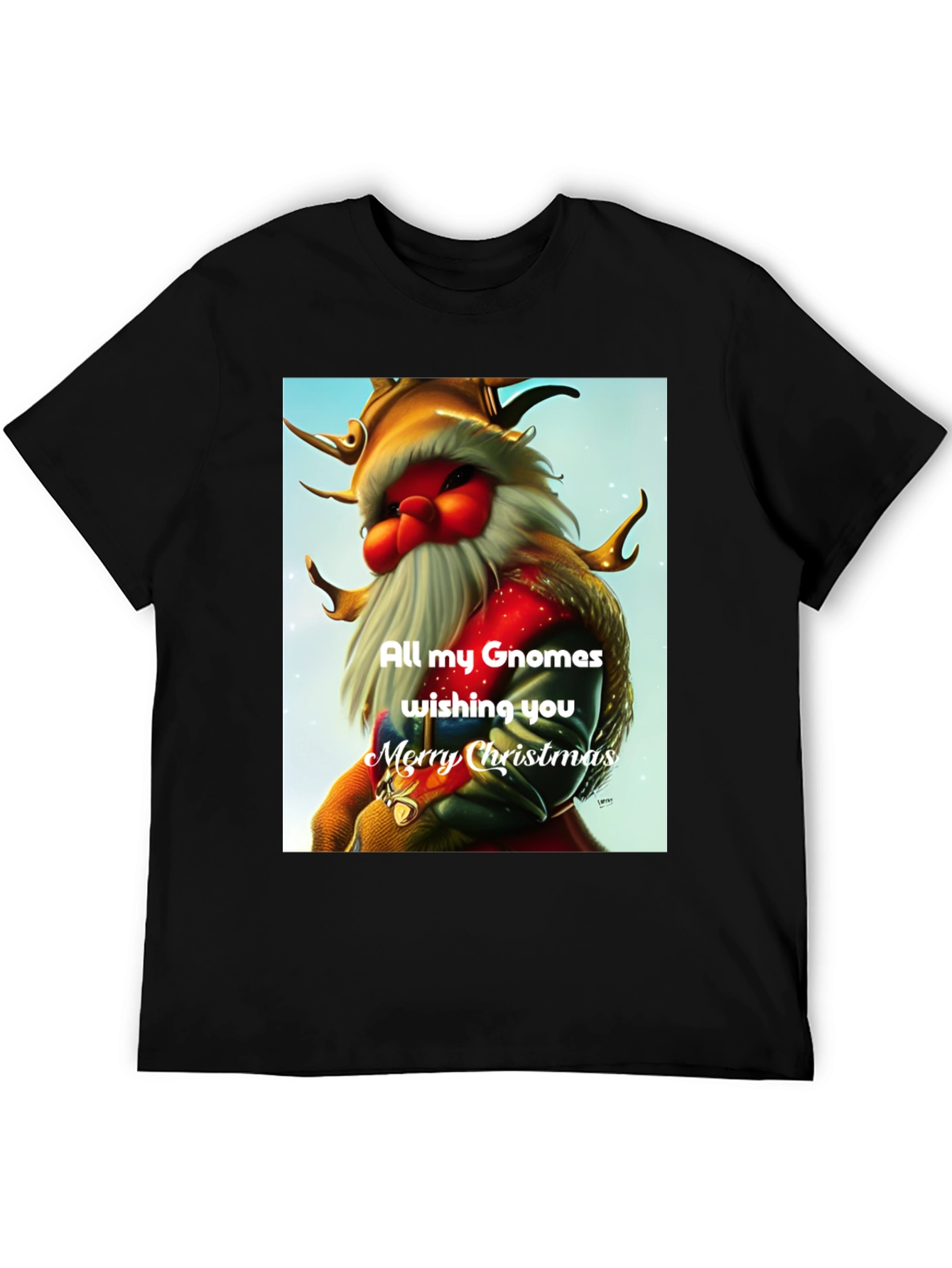 Gnomes Christmas T-Shirt: Holiday Wishes