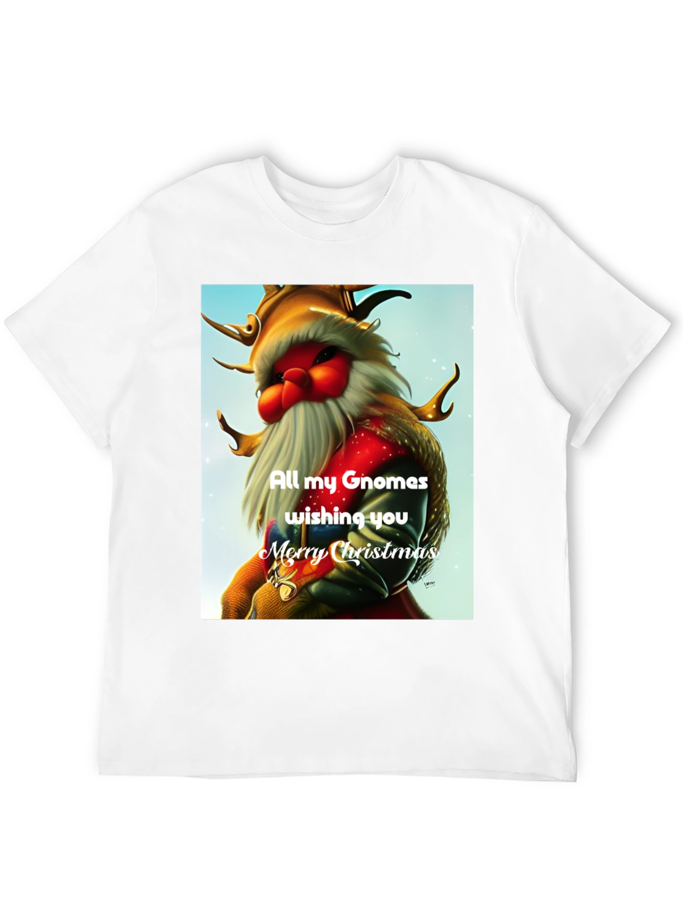 Gnomes Christmas T-Shirt: Holiday Wishes