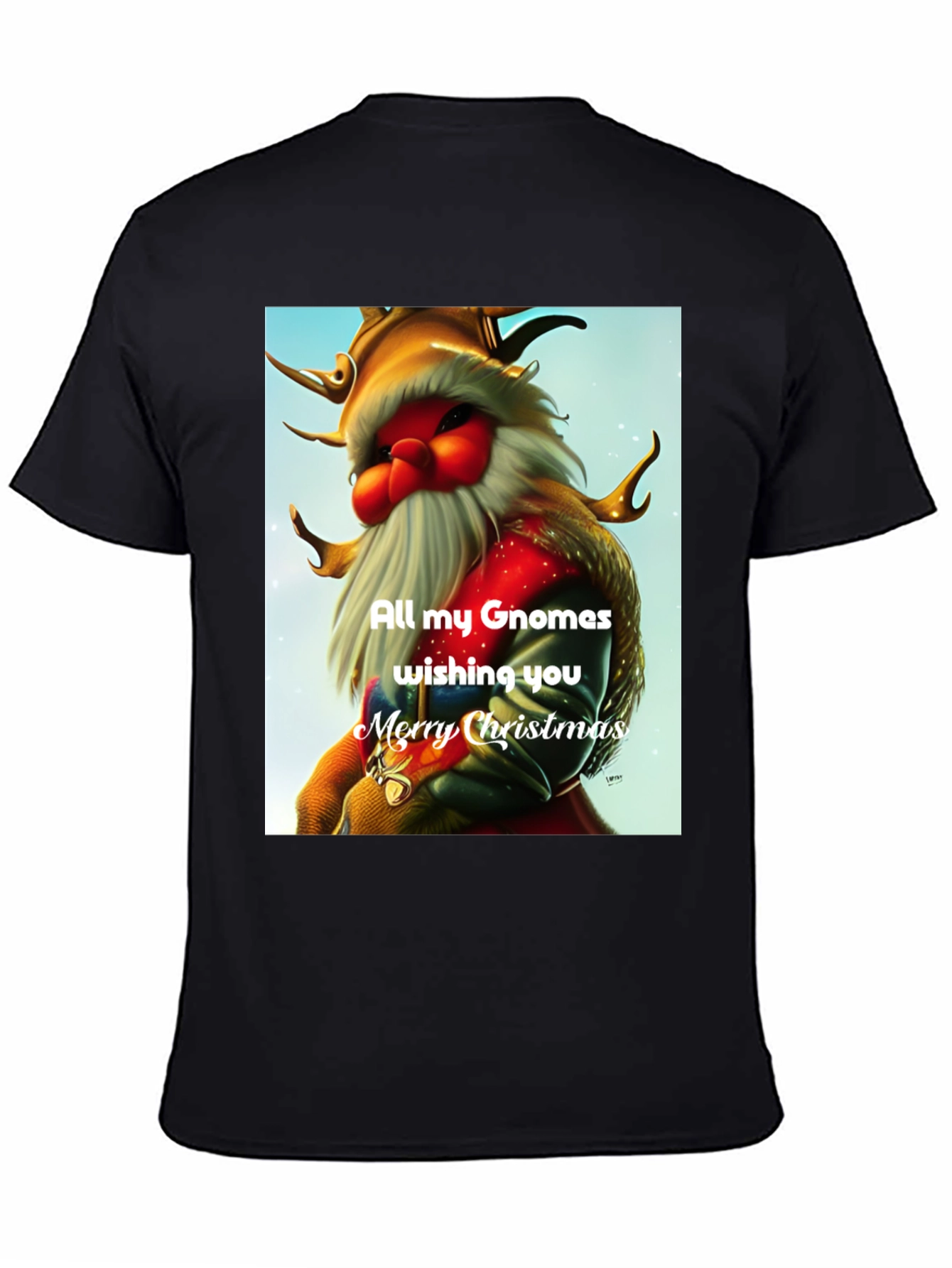 Gnomes Christmas T-Shirt: Holiday Wishes
