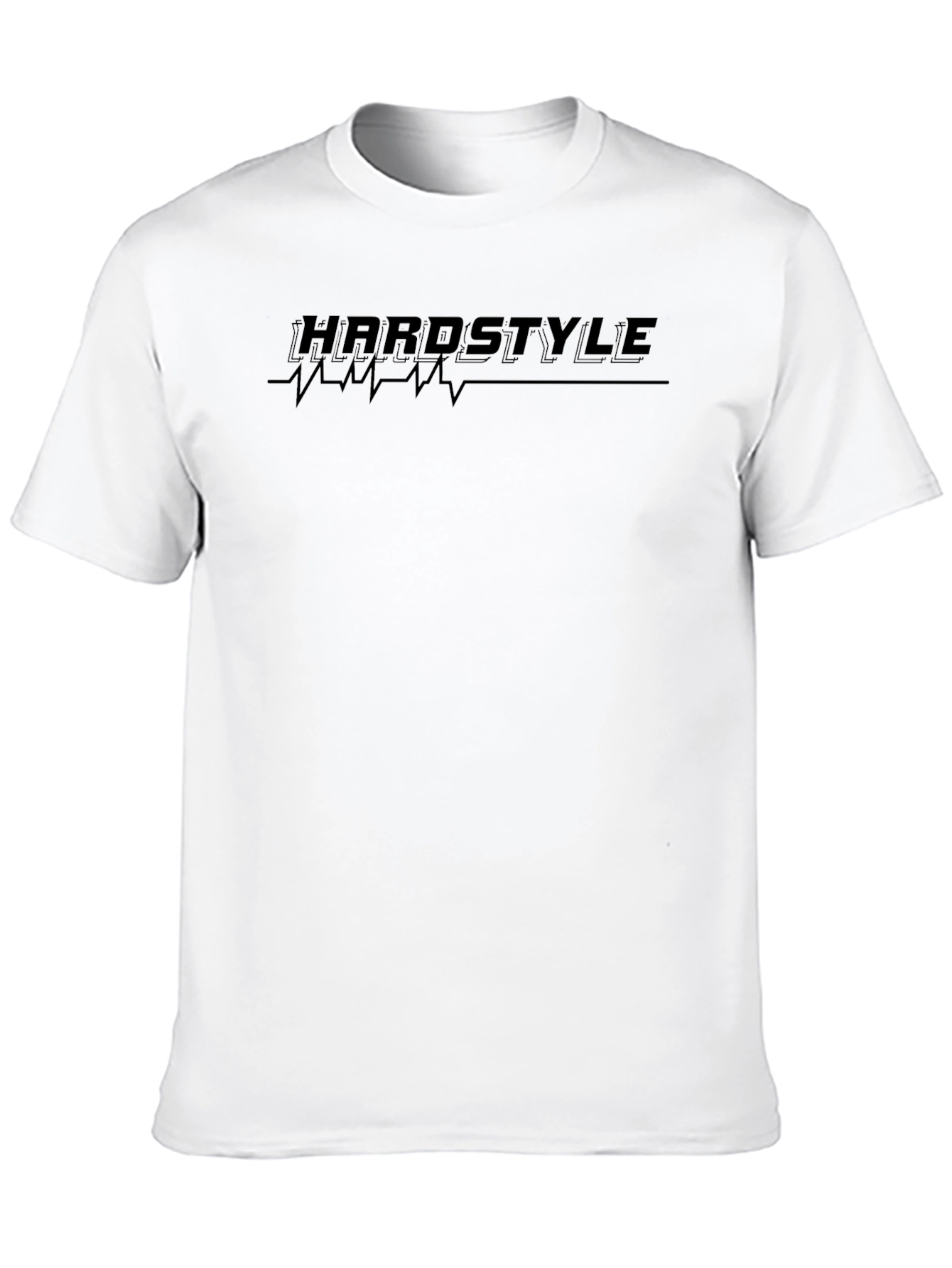 Hardstyle Music Black Graphic T-Shirt