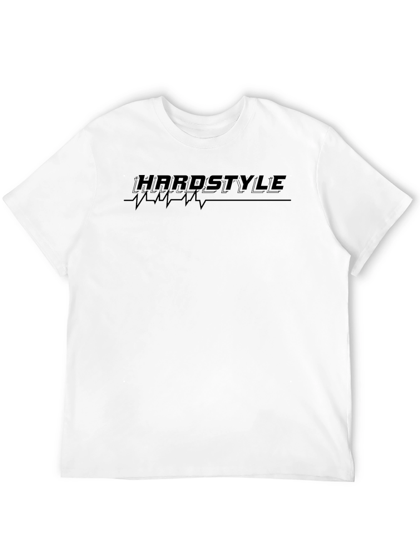 Hardstyle Music Black Graphic T-Shirt