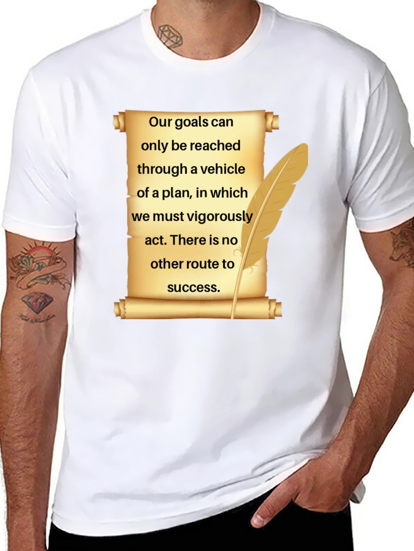 Goals & Success T-Shirt - Plan Vehicle Design