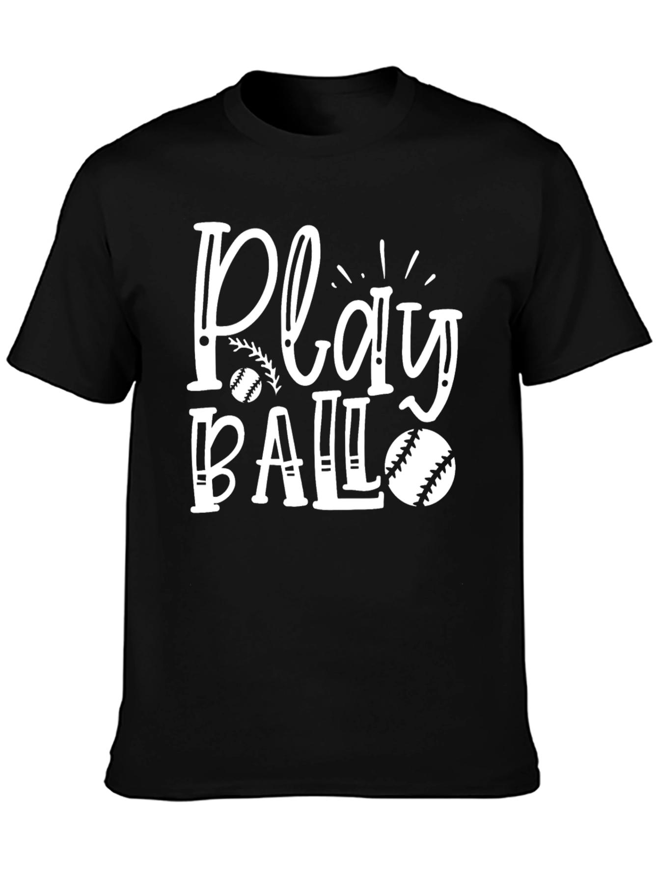 Play Ball T-Shirt - Baseball Graphic Tee
