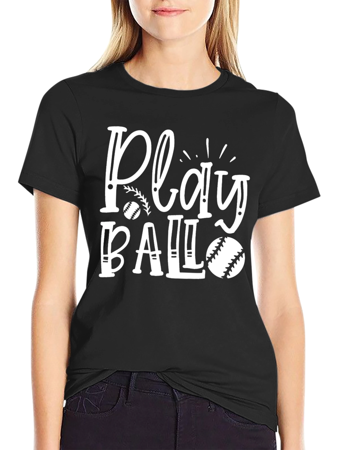 Play Ball T-Shirt - Baseball Graphic Tee