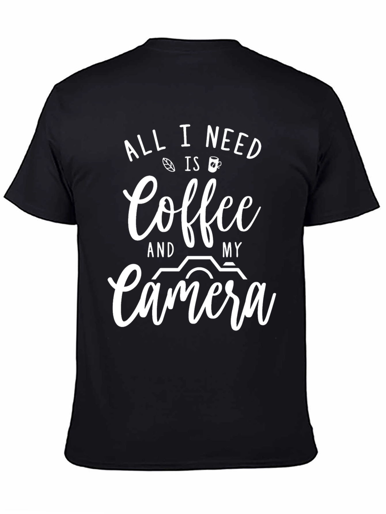 Coffee & Camera Graphic Tee - Photographers Must-Have