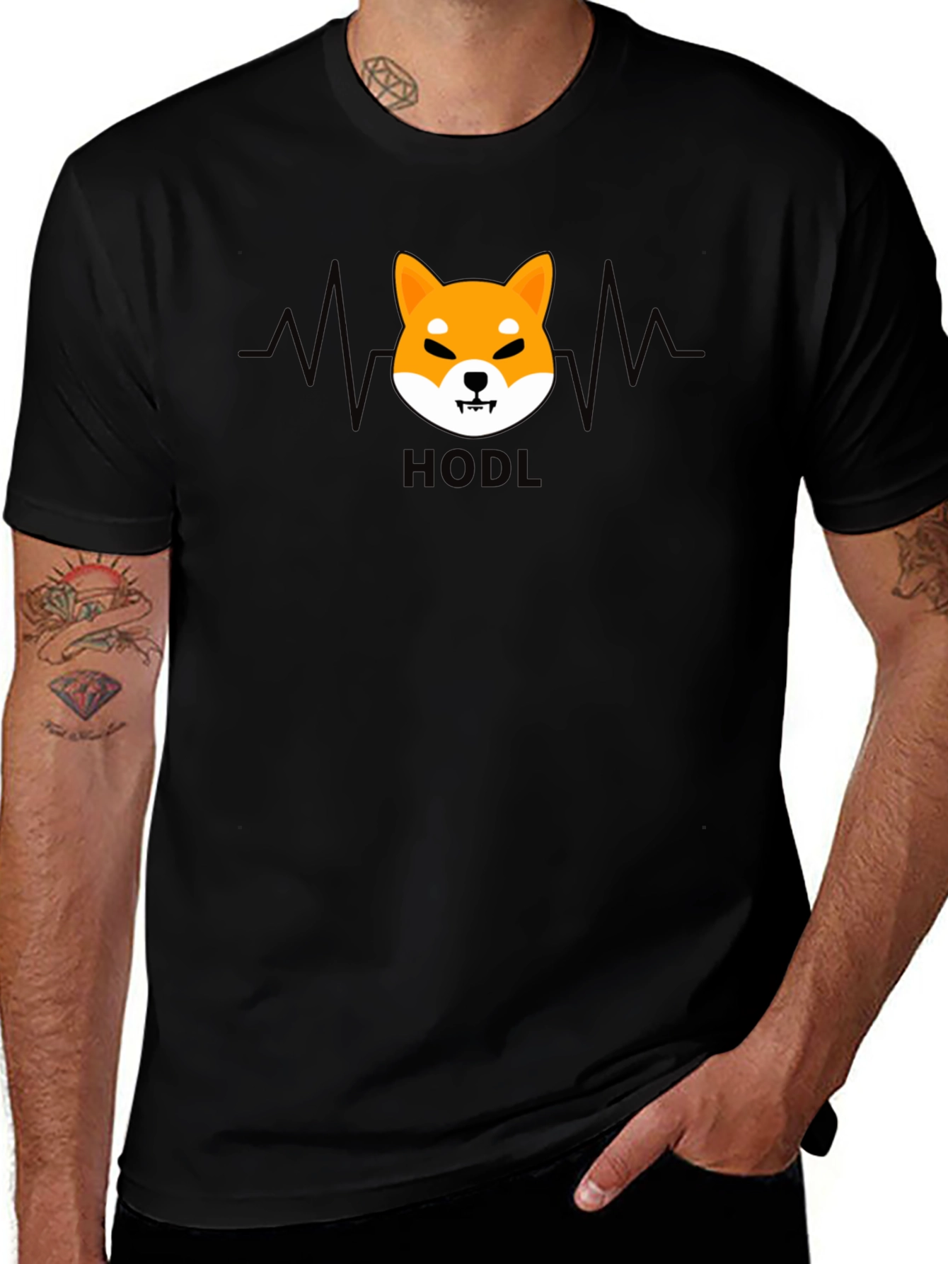 HODL Shiba Inu Crypto T-Shirt