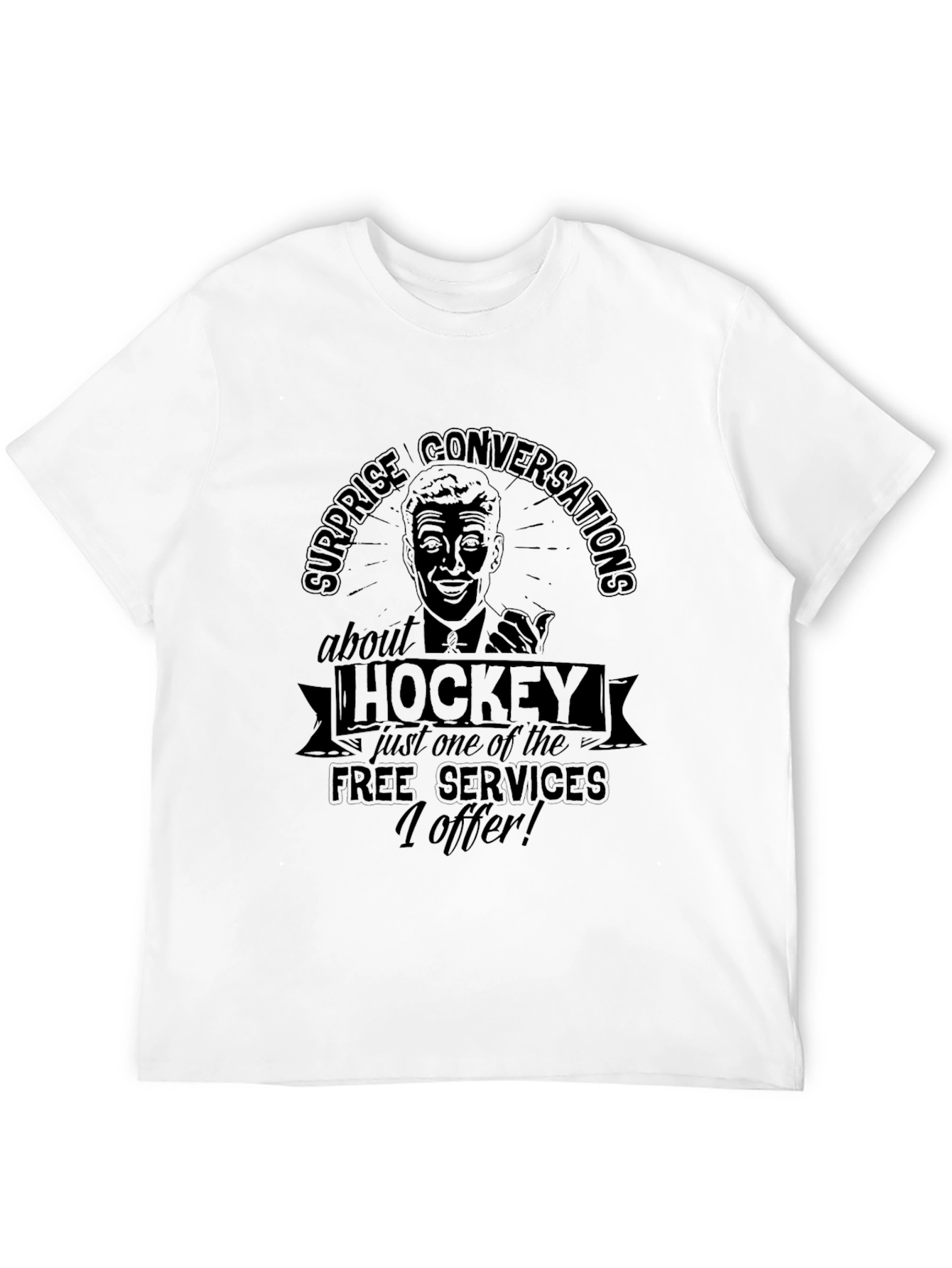 Surprise Hockey Conversation T-Shirt
