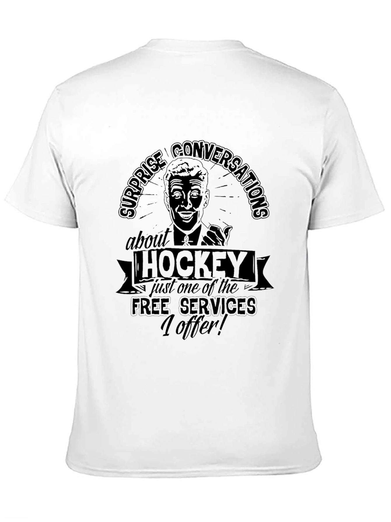 Surprise Hockey Conversation T-Shirt
