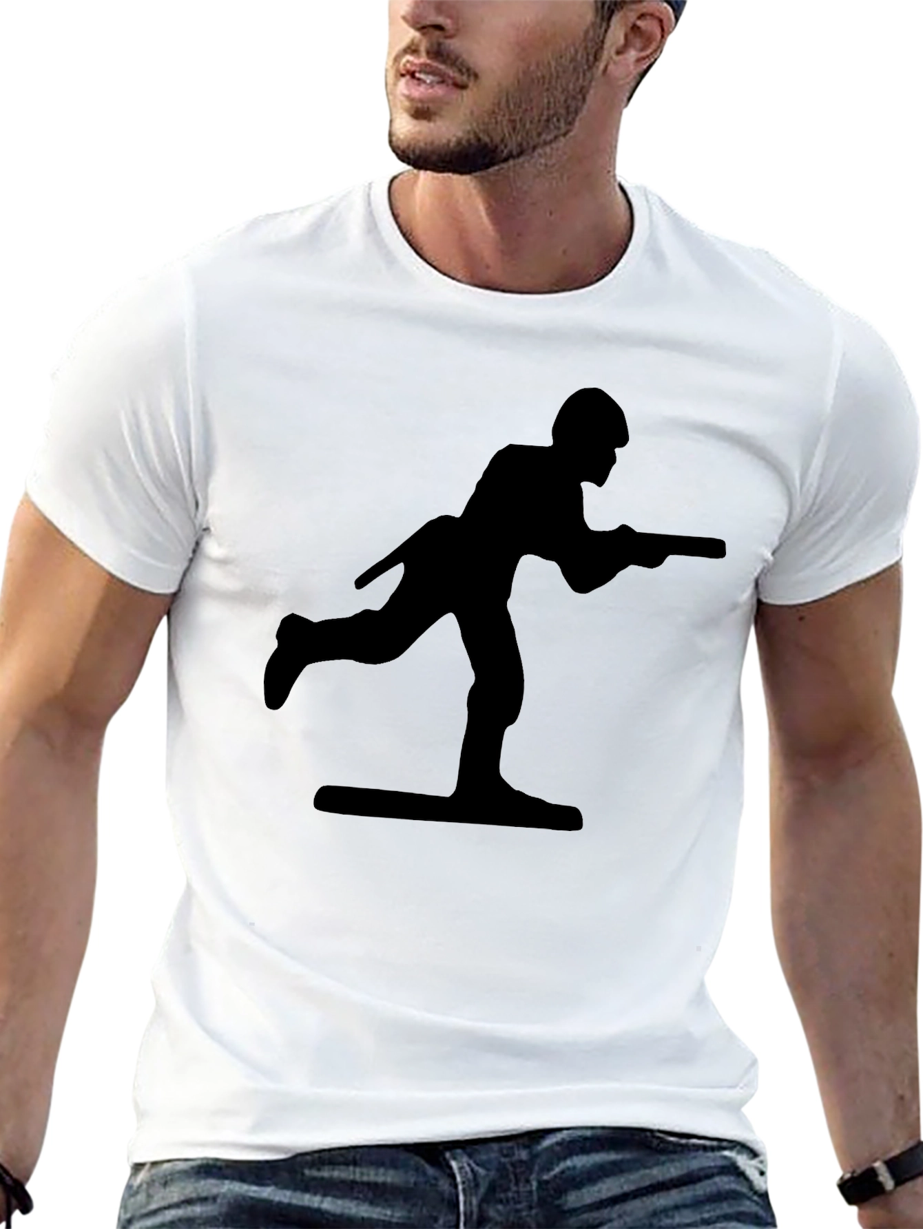Army Man T-Shirt - Black