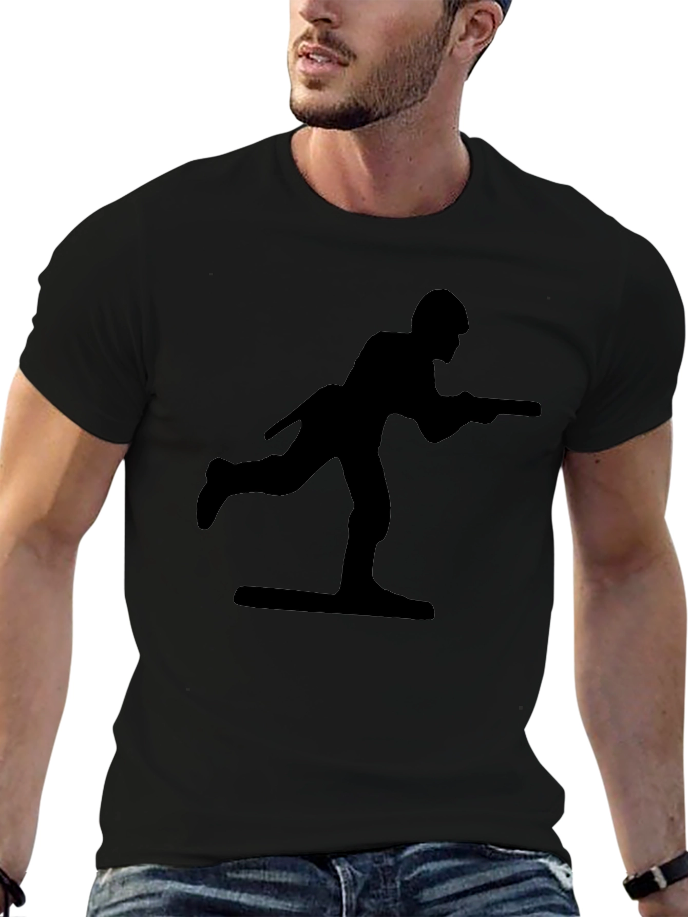 Army Man T-Shirt - Black