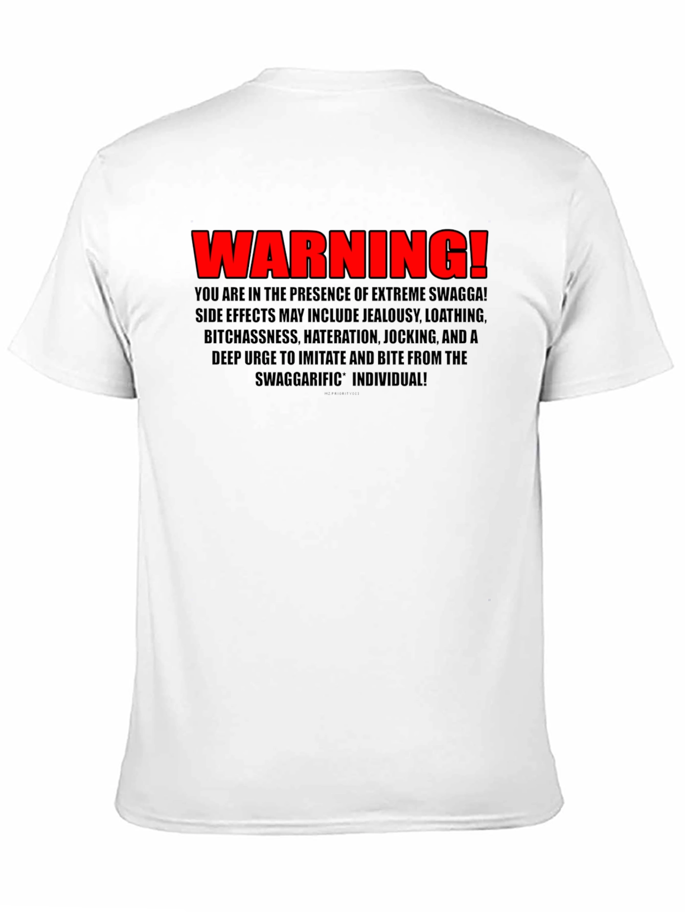 Warning! Extreme Swagga Black T-Shirt