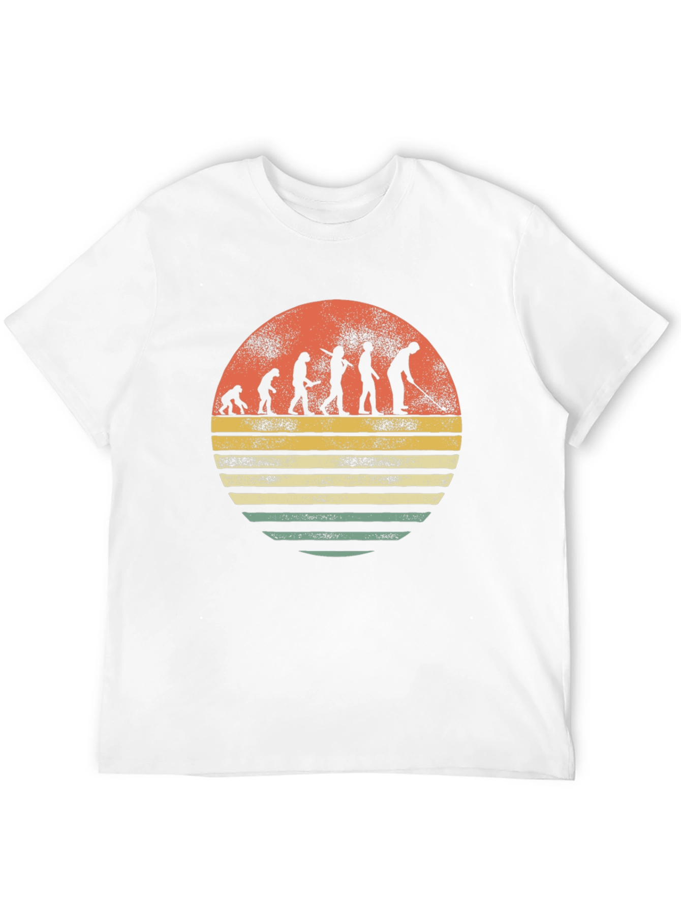 Evolution of Golf T-Shirt - Novelty Tee
