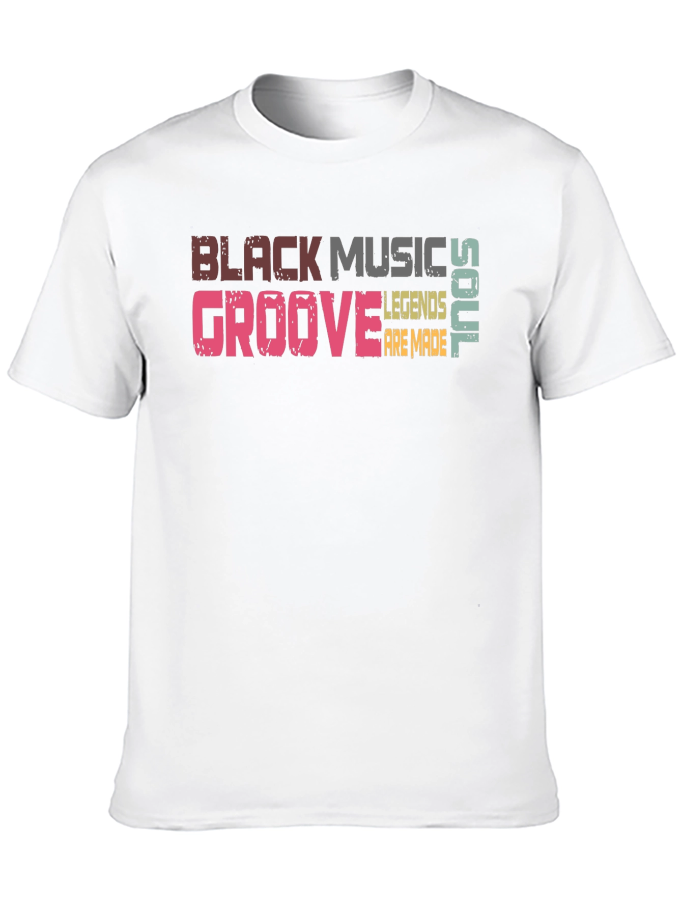 Black Music Groove Graphic T-Shirt