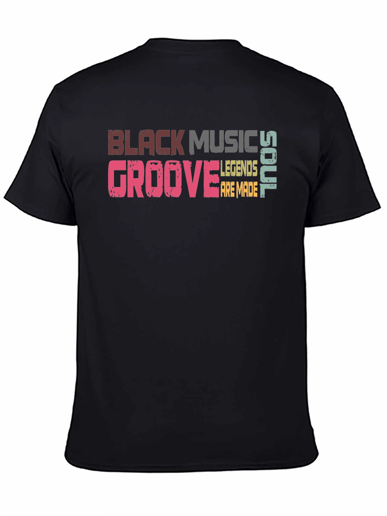 Black Music Groove Graphic T-Shirt