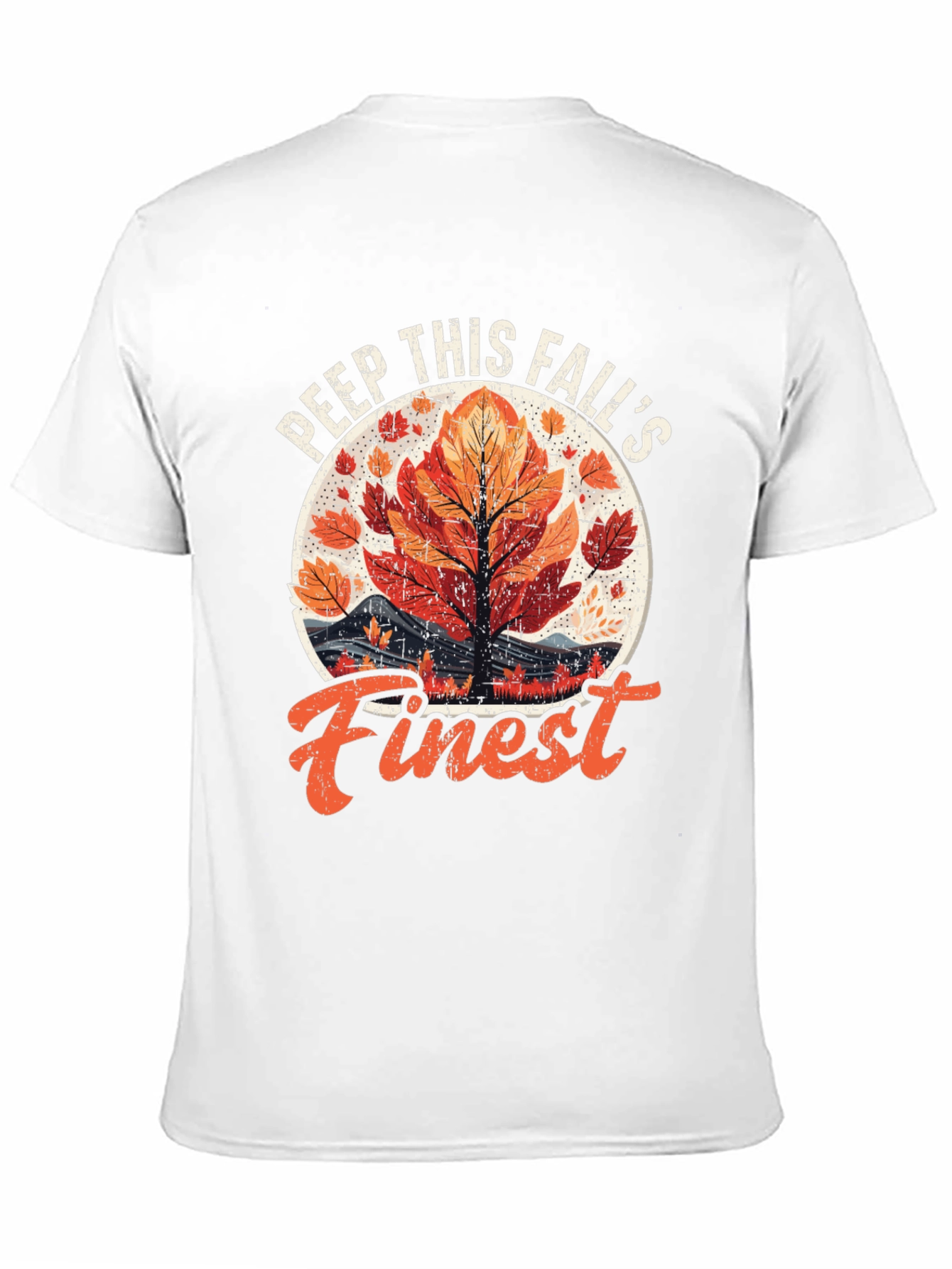 Peep This Falls Finest Black Graphic Tee