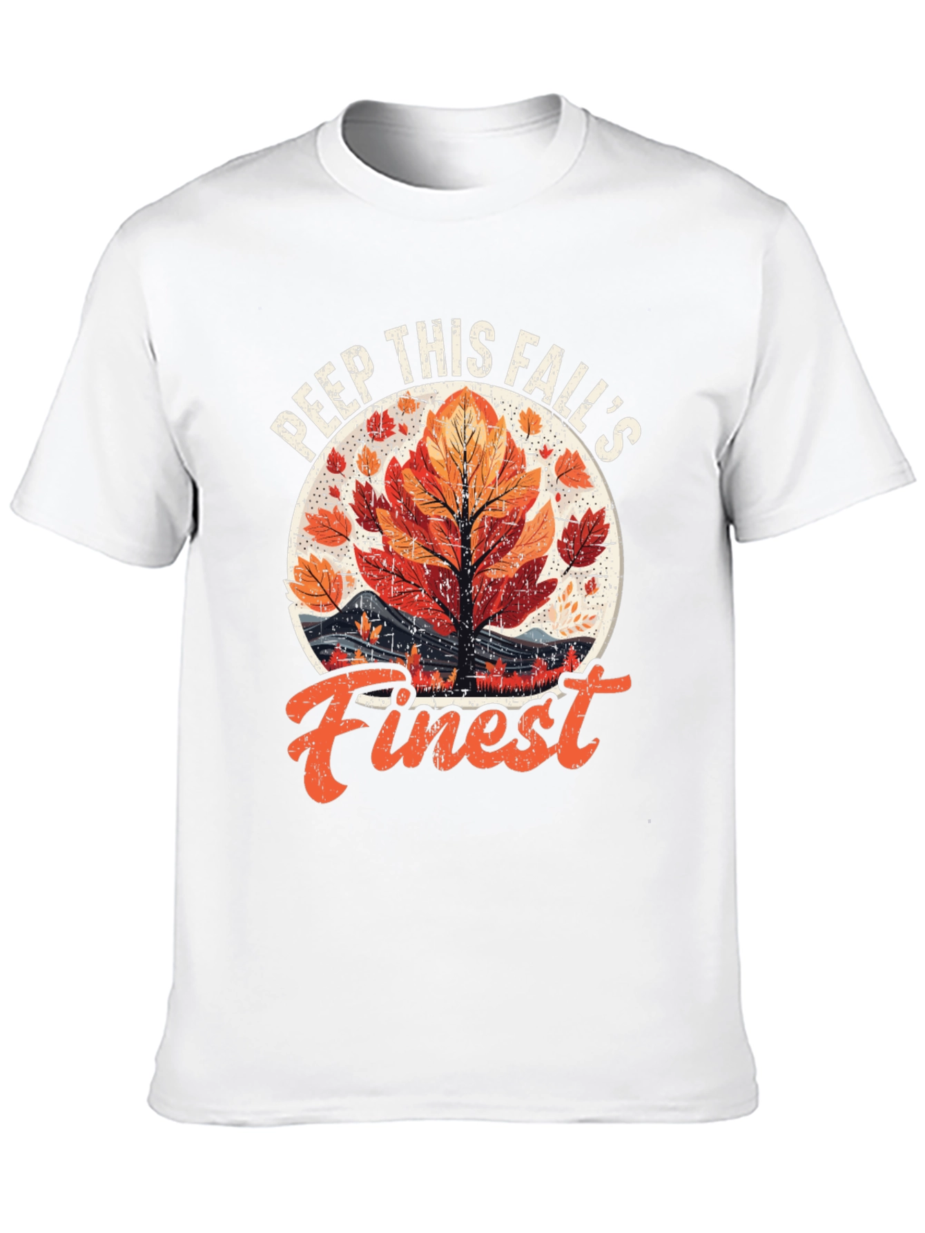 Peep This Falls Finest Black Graphic Tee