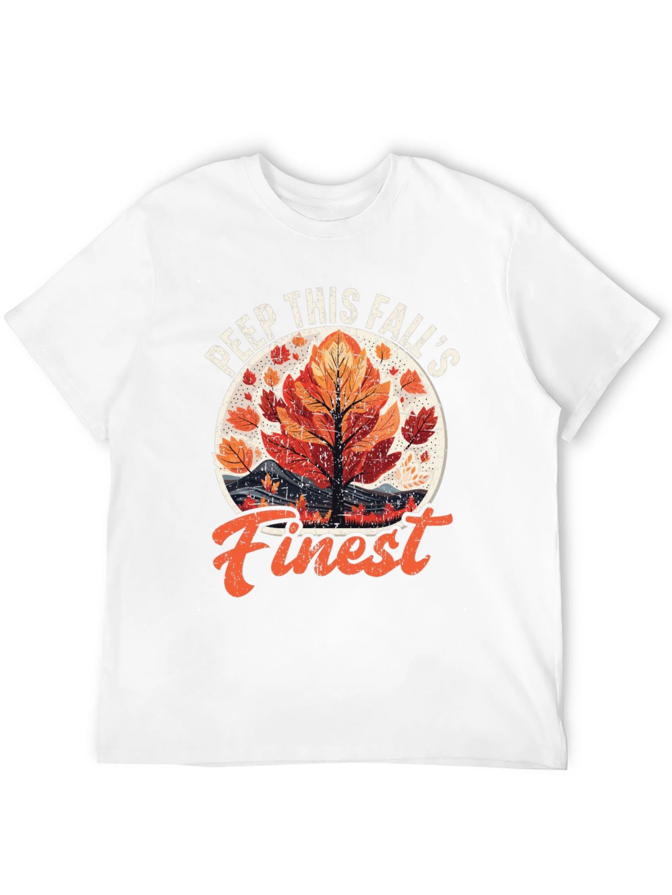Peep This Falls Finest Black Graphic Tee