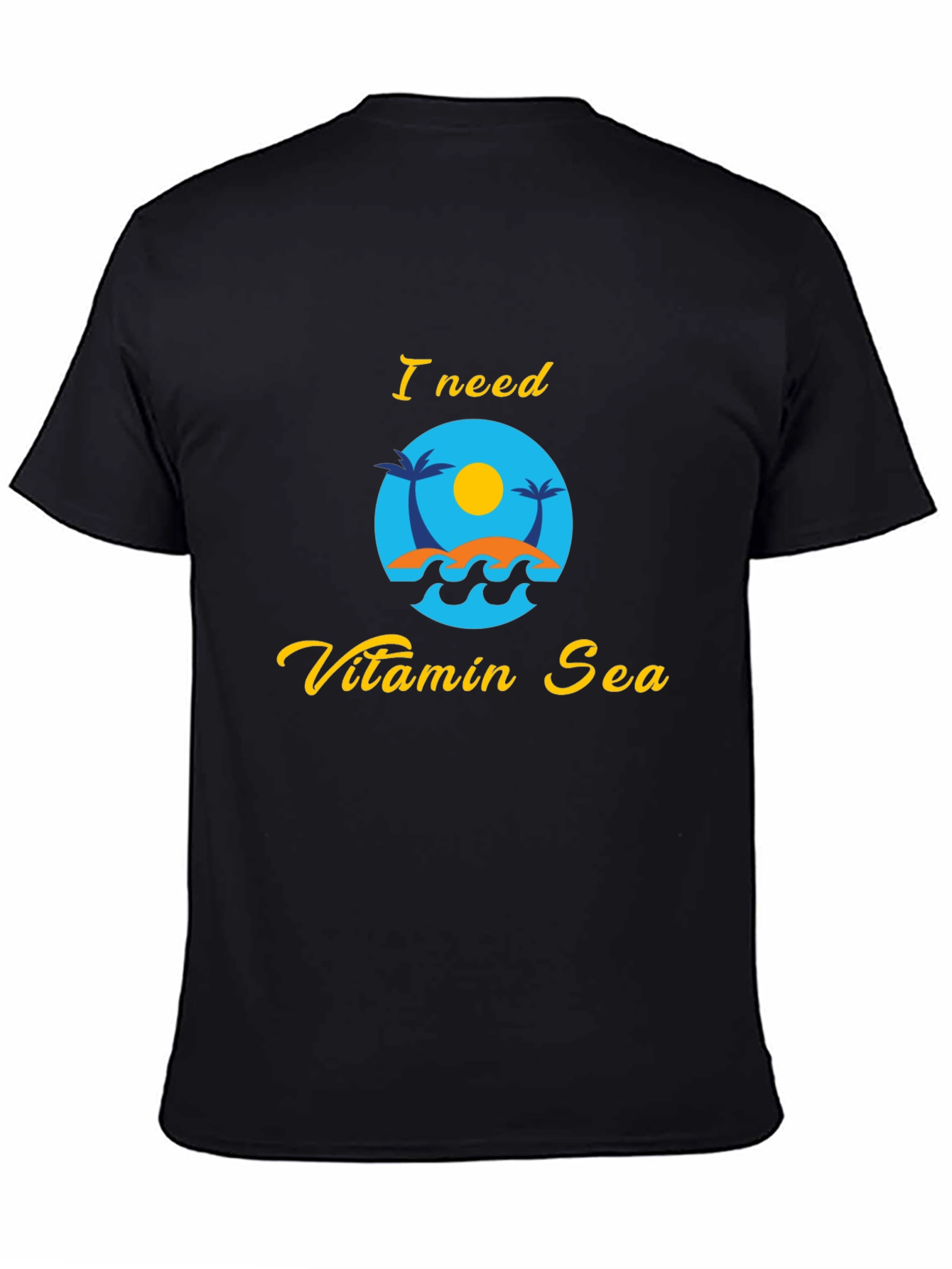 Vitamin Sea Graphic Tee - Relaxing Beach Vibes T-Shirt