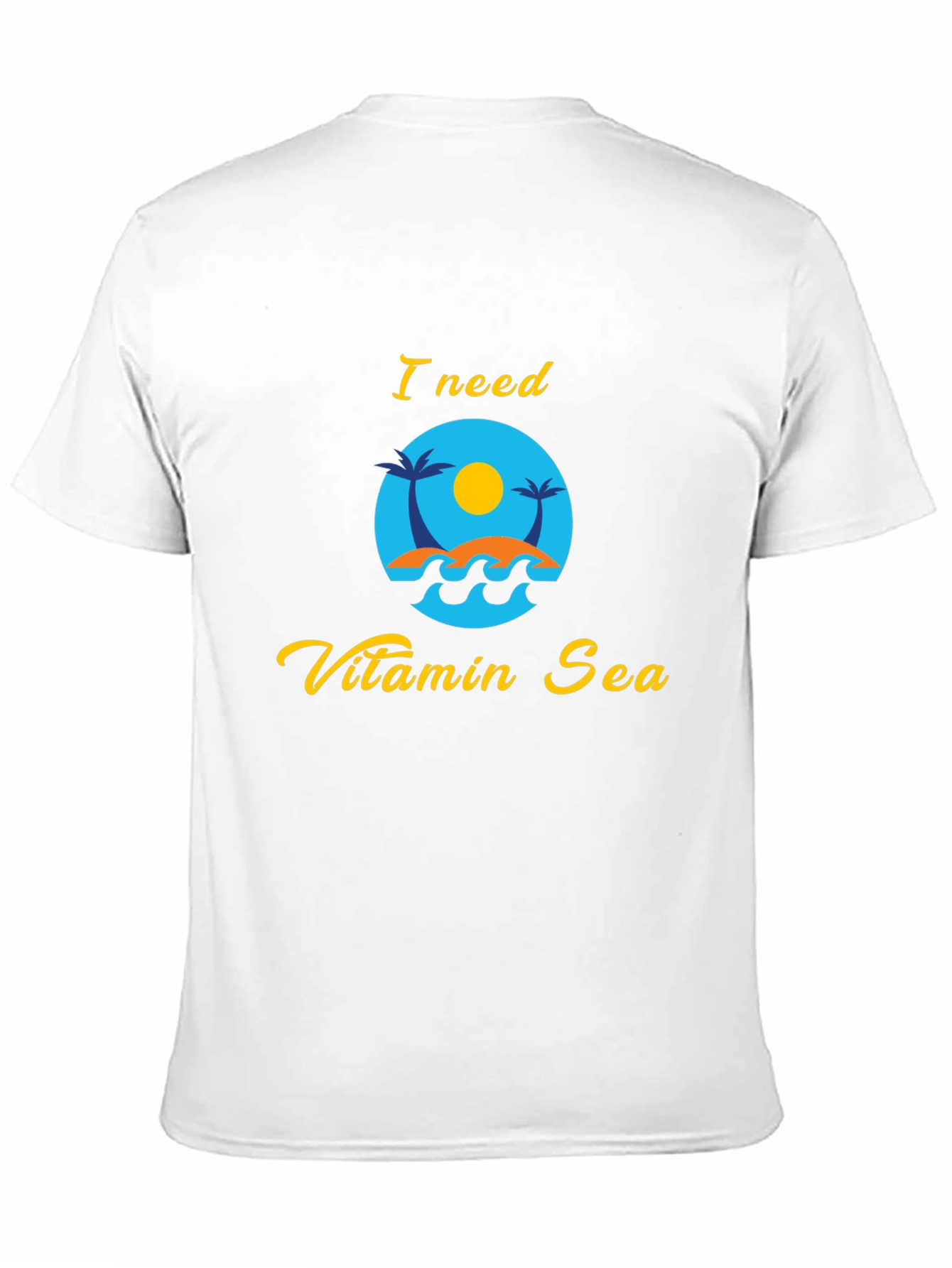 Vitamin Sea Graphic Tee - Relaxing Beach Vibes T-Shirt