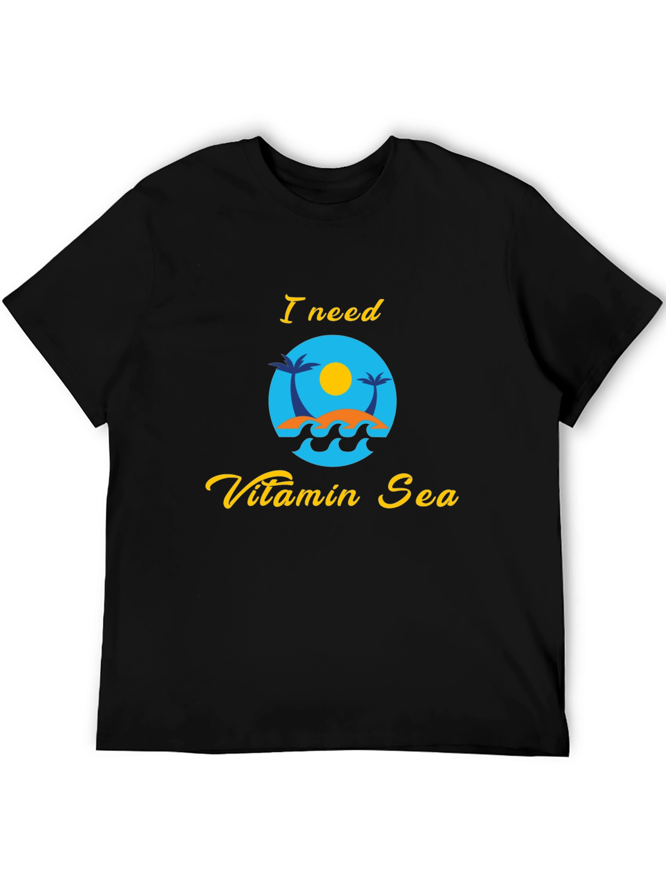 Vitamin Sea Graphic Tee - Relaxing Beach Vibes T-Shirt