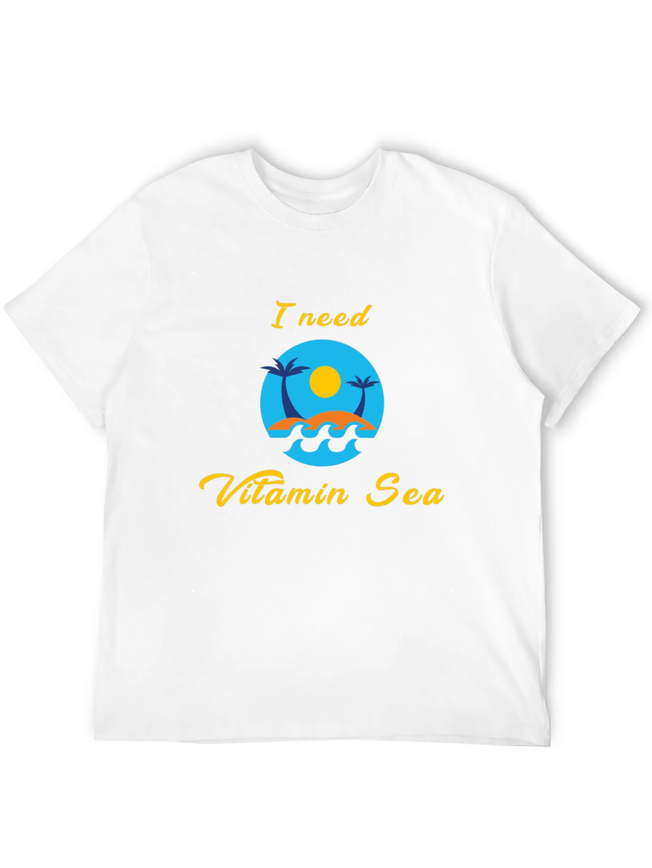 Vitamin Sea Graphic Tee - Relaxing Beach Vibes T-Shirt