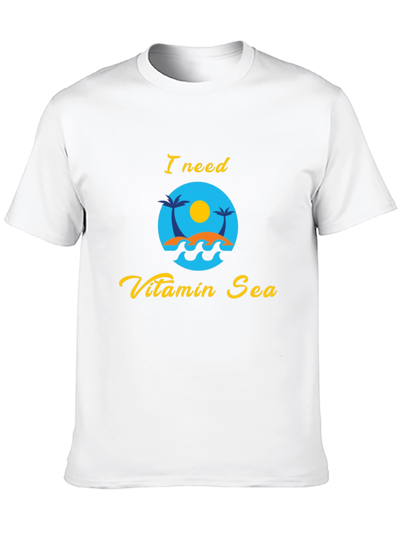 Vitamin Sea Graphic Tee - Relaxing Beach Vibes T-Shirt
