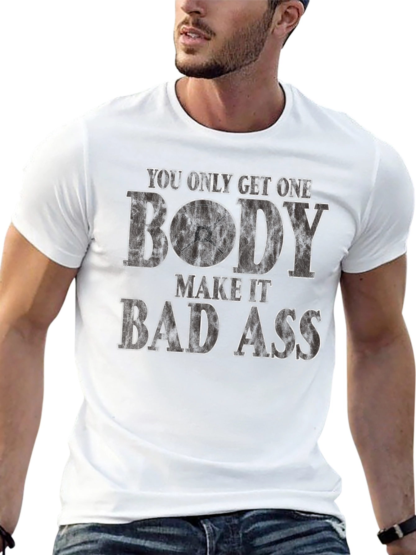 Badass Bodybuilding T-Shirt - Fitness Motivation