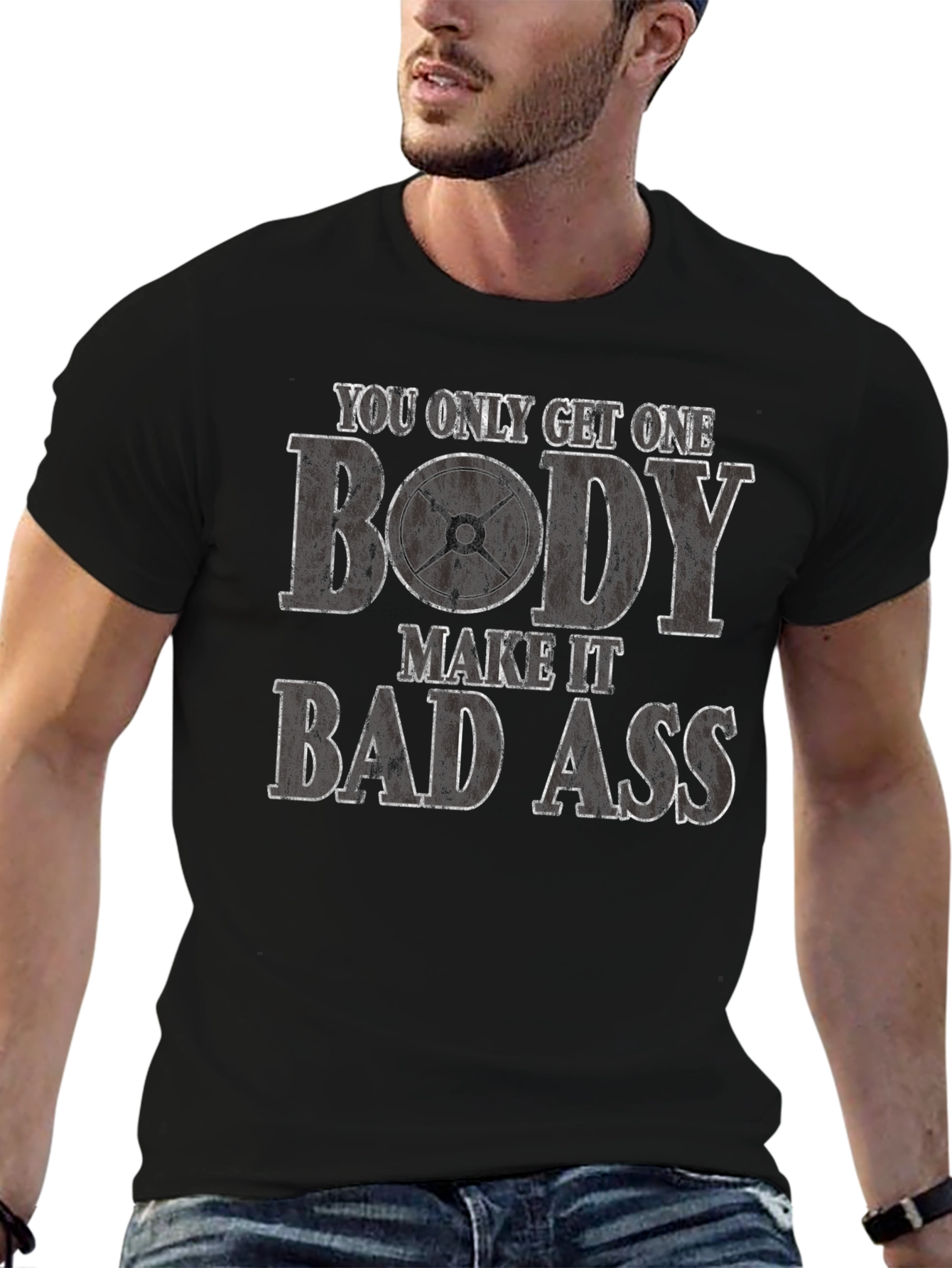 Badass Bodybuilding T-Shirt - Fitness Motivation