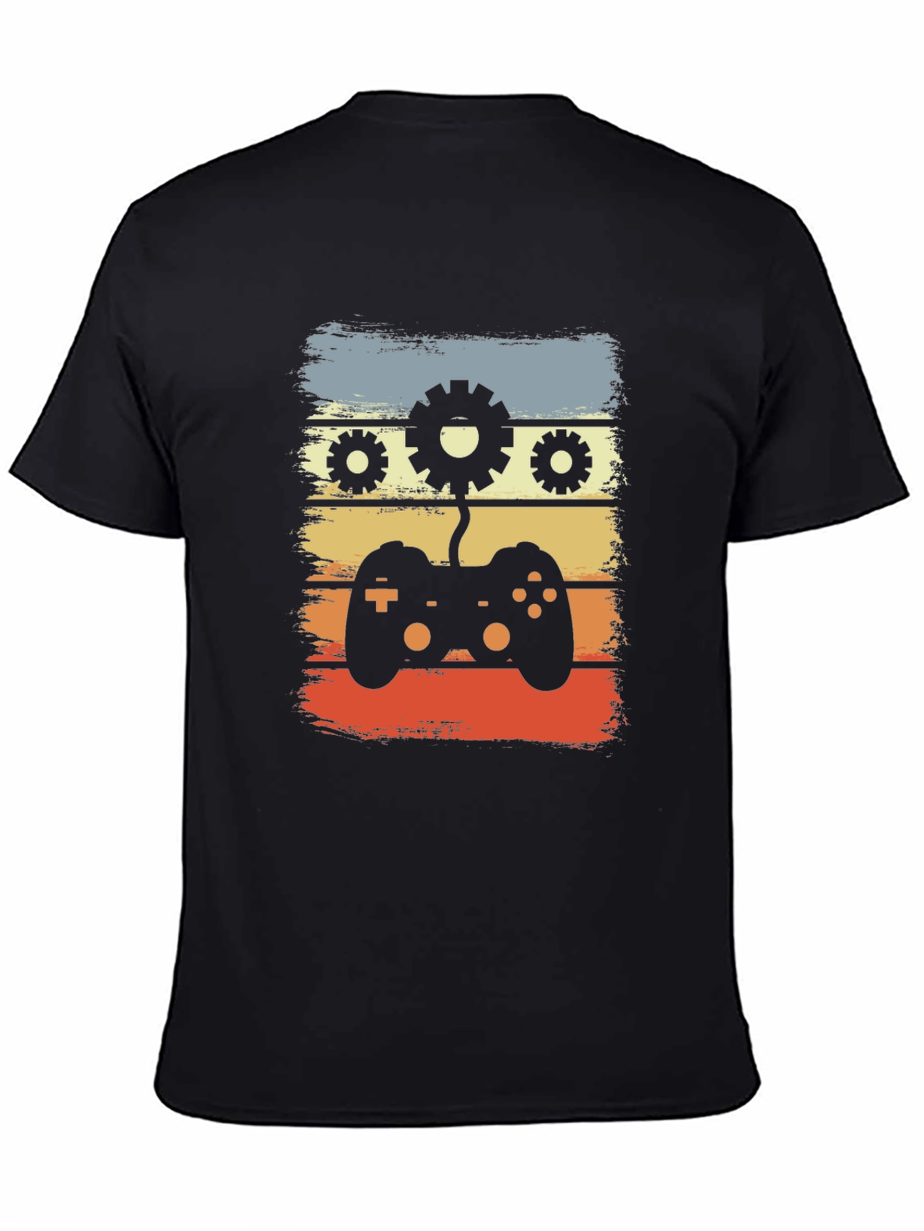 Retro Gamer T-Shirt - Gear Controller Design
