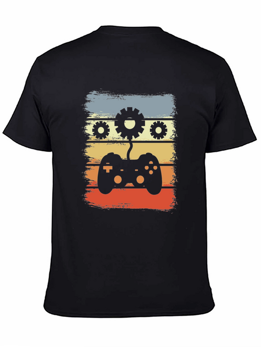 Retro Gamer T-Shirt - Gear Controller Design