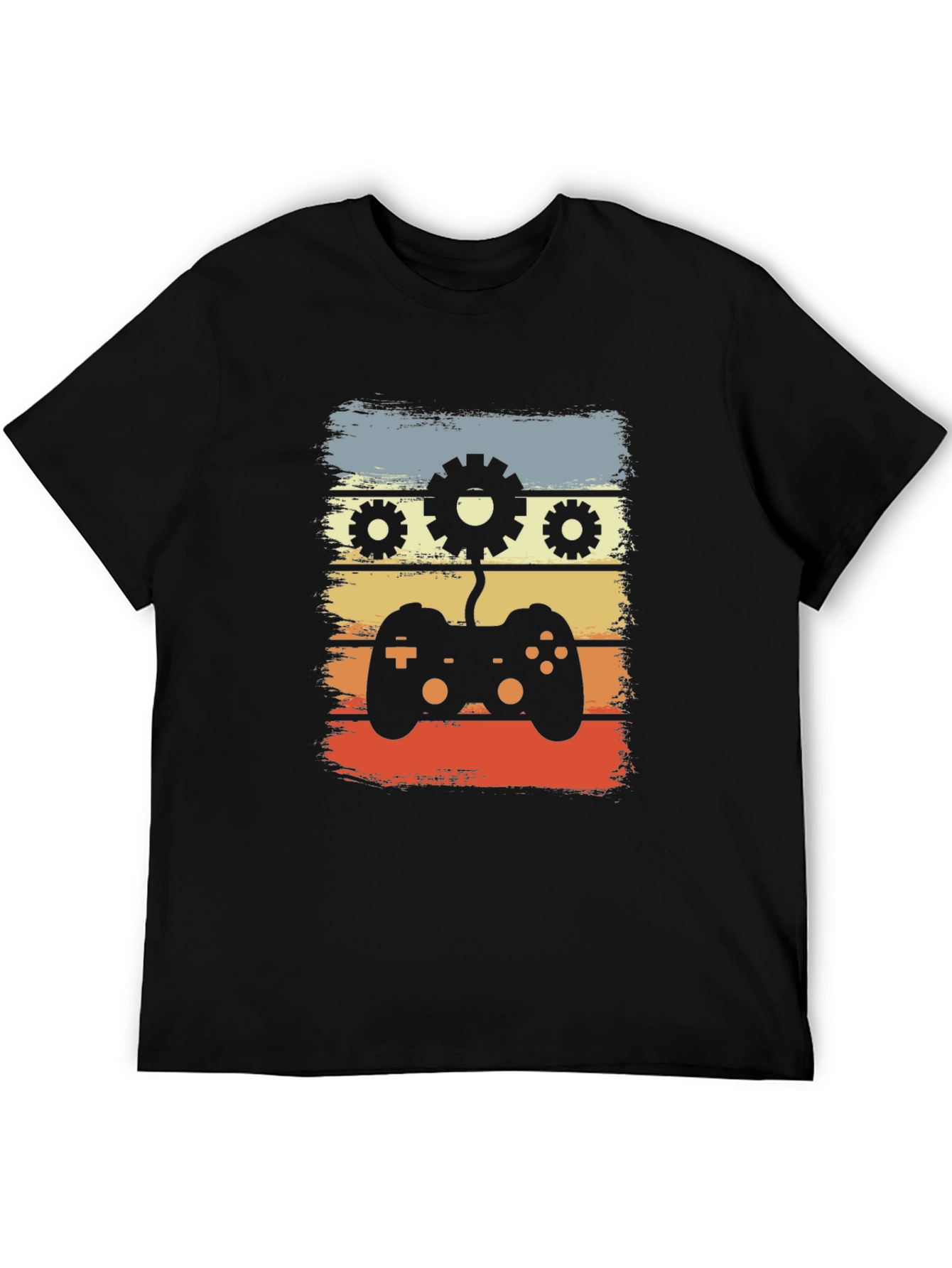 Retro Gamer T-Shirt - Gear Controller Design