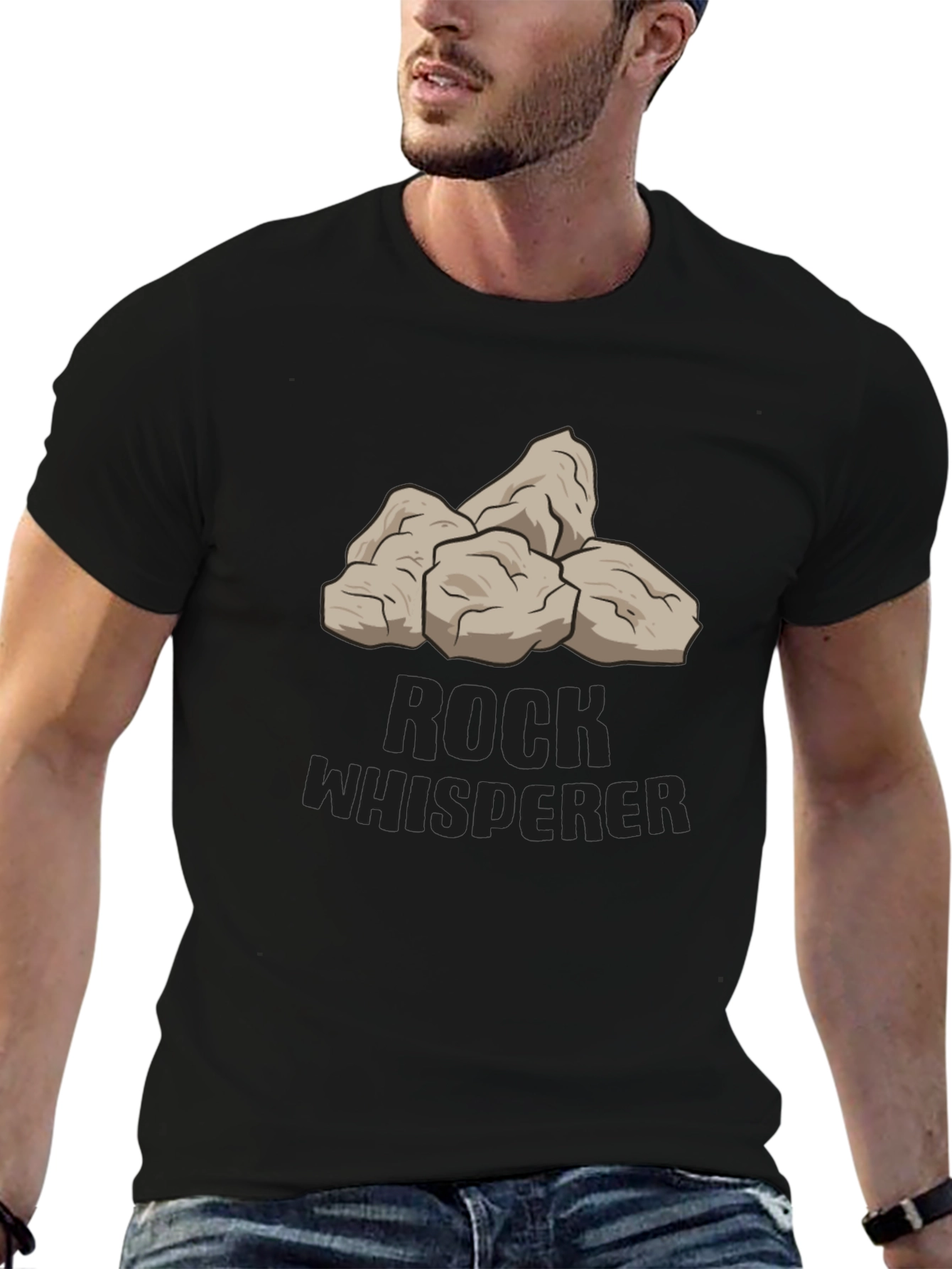 Rock Whisperer Graphic T-Shirt - Nature Lover Tee