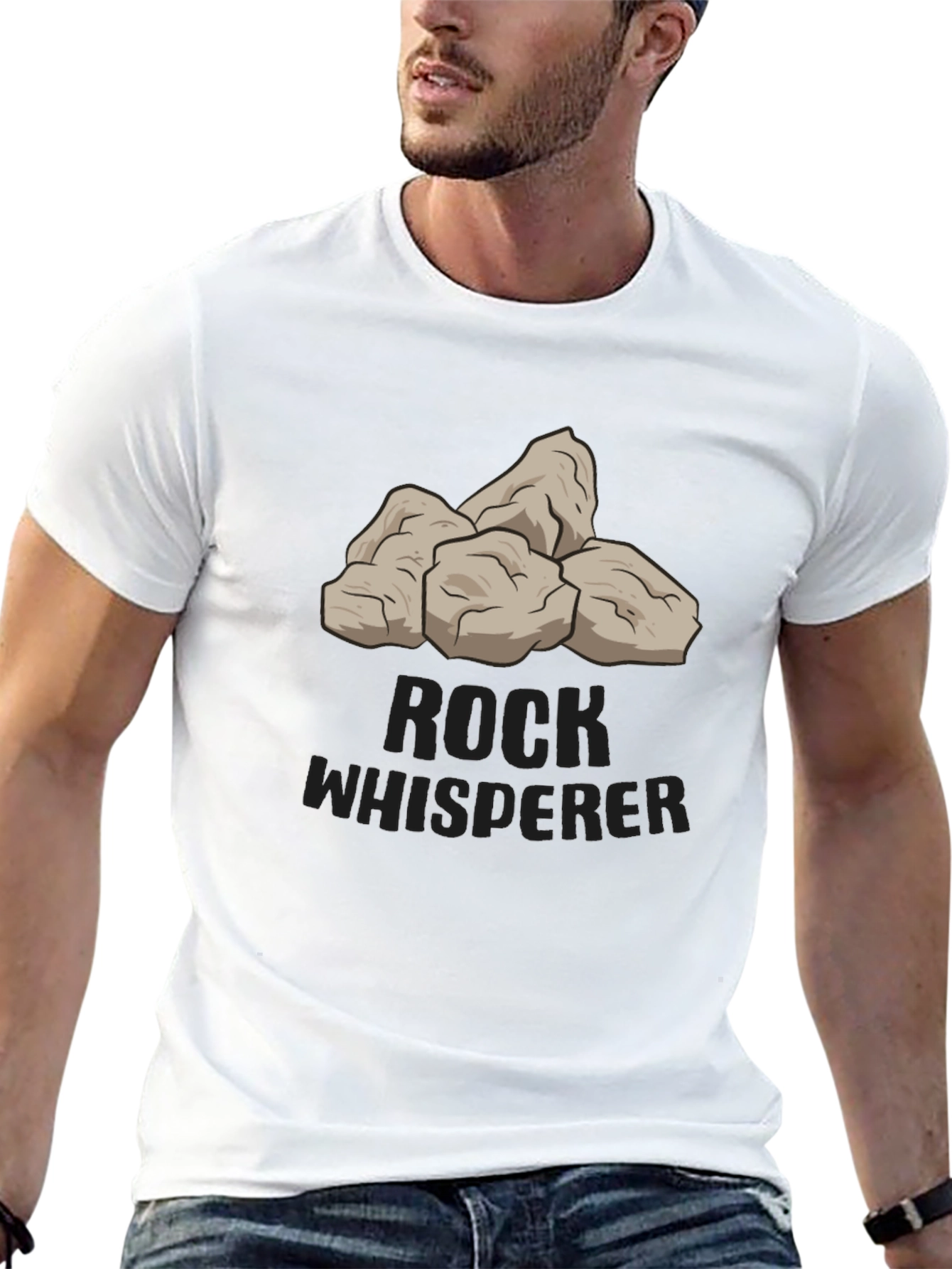 Rock Whisperer Graphic T-Shirt - Nature Lover Tee