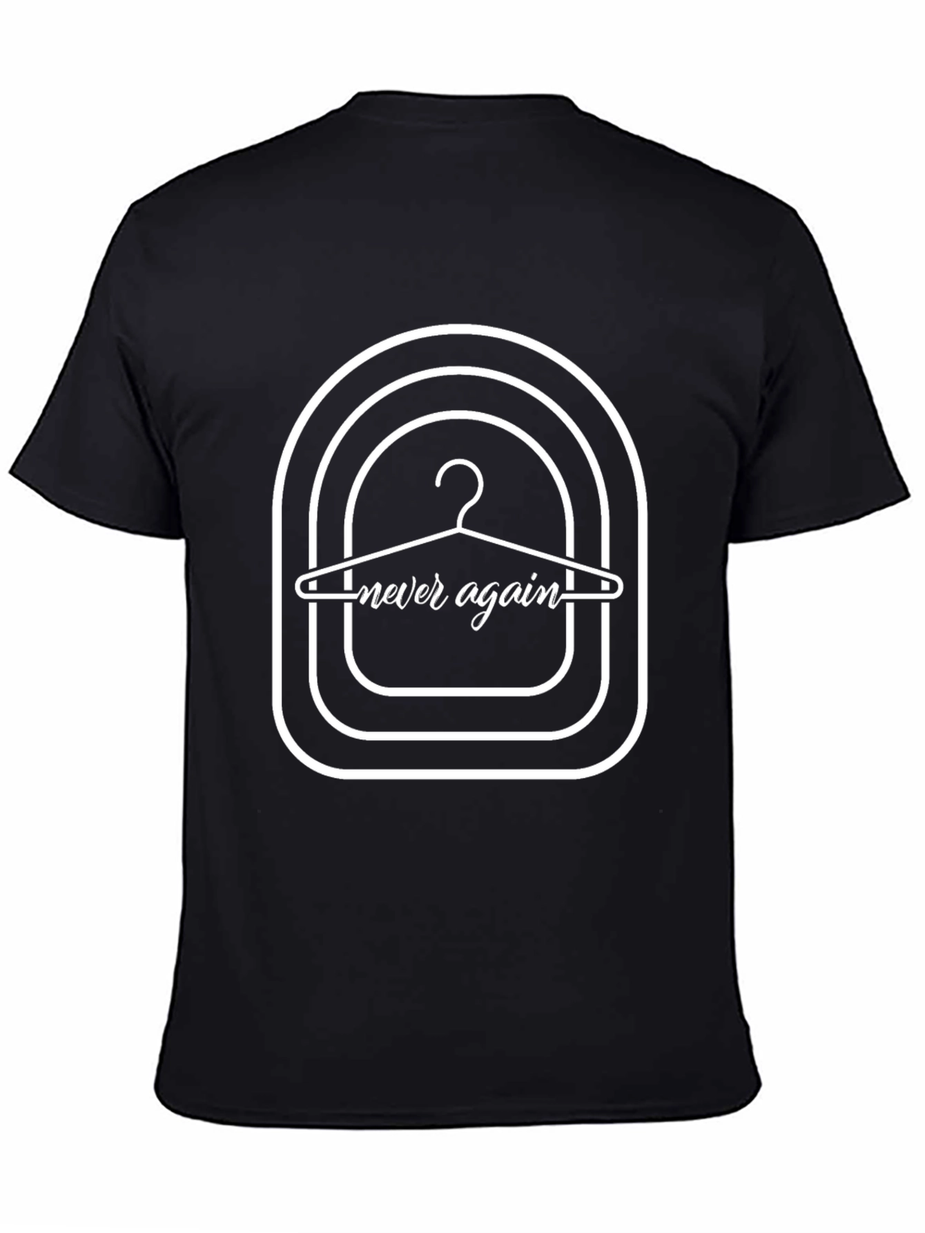 Never Again T-Shirt: Pro Choice Design
