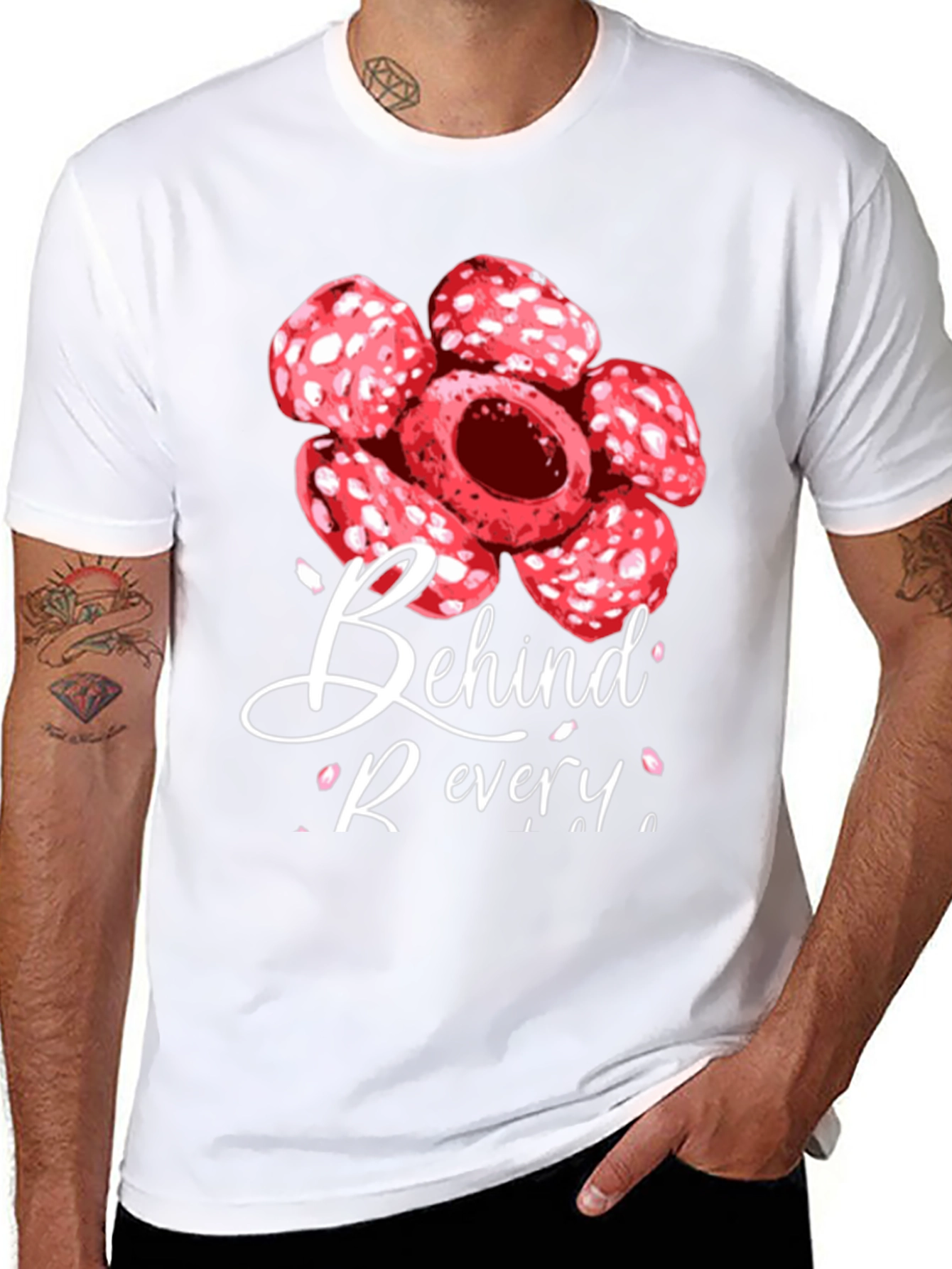 Rafflesia Flower Graphic T-Shirt