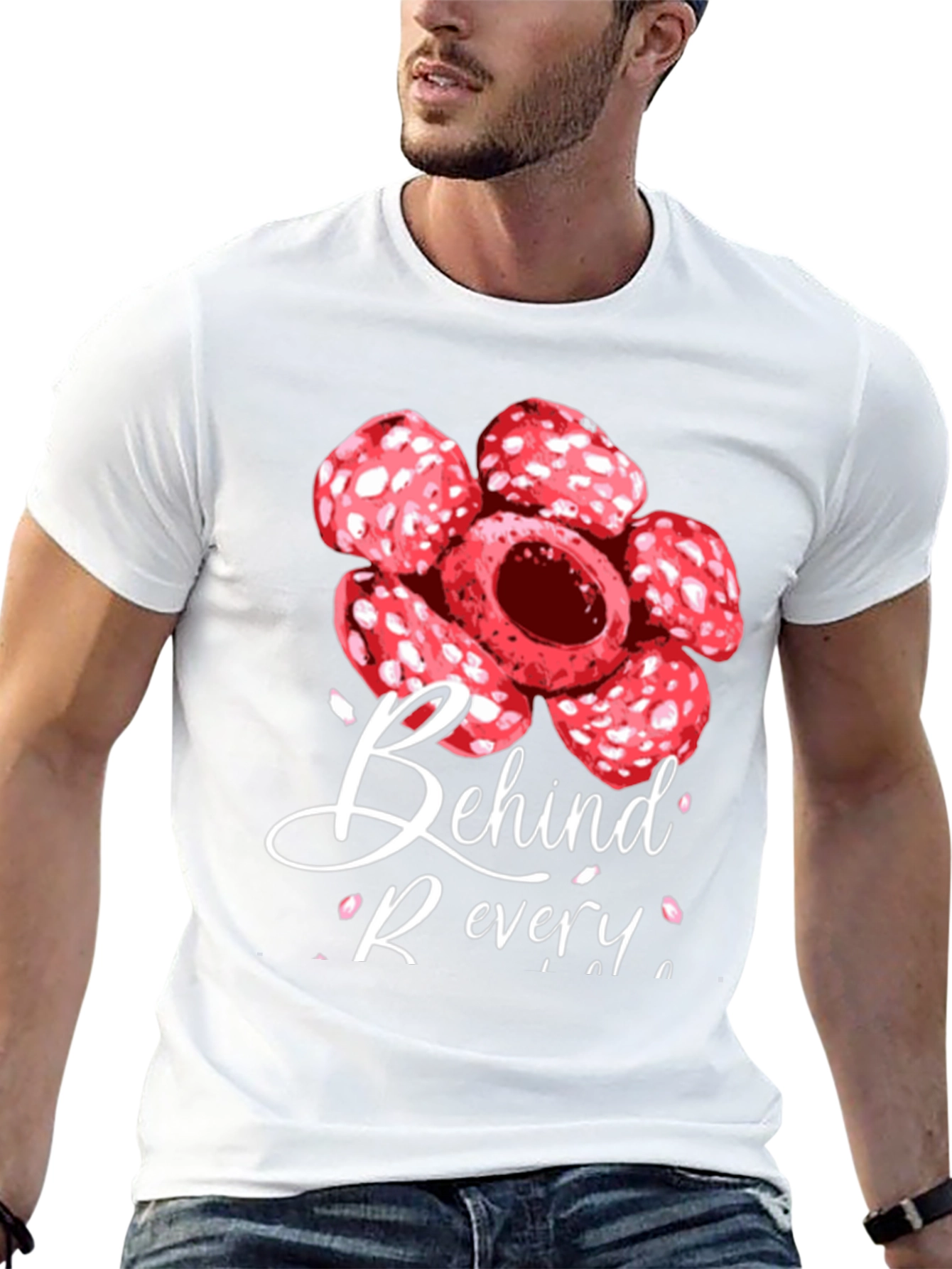 Rafflesia Flower Graphic T-Shirt