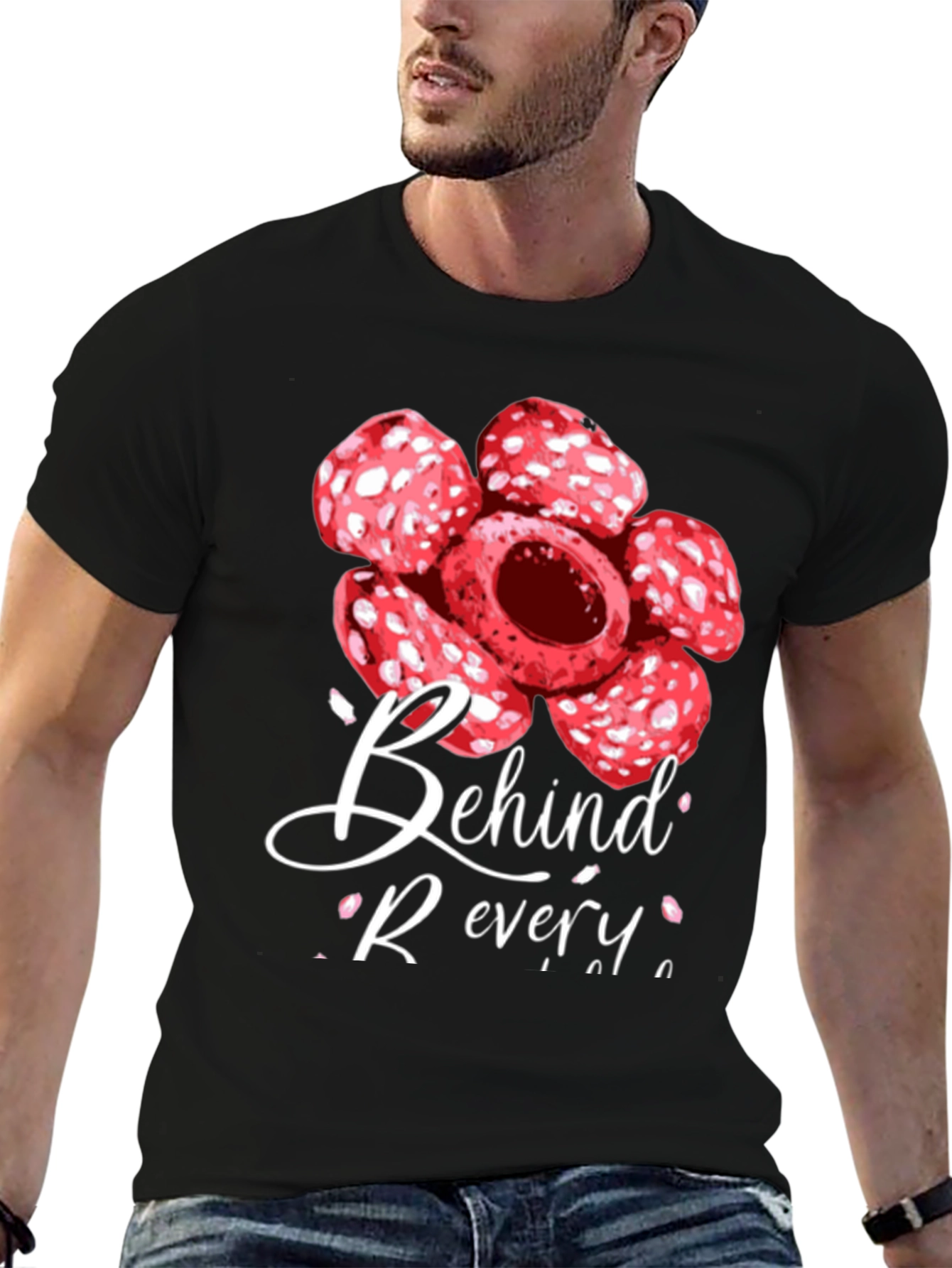 Rafflesia Flower Graphic T-Shirt