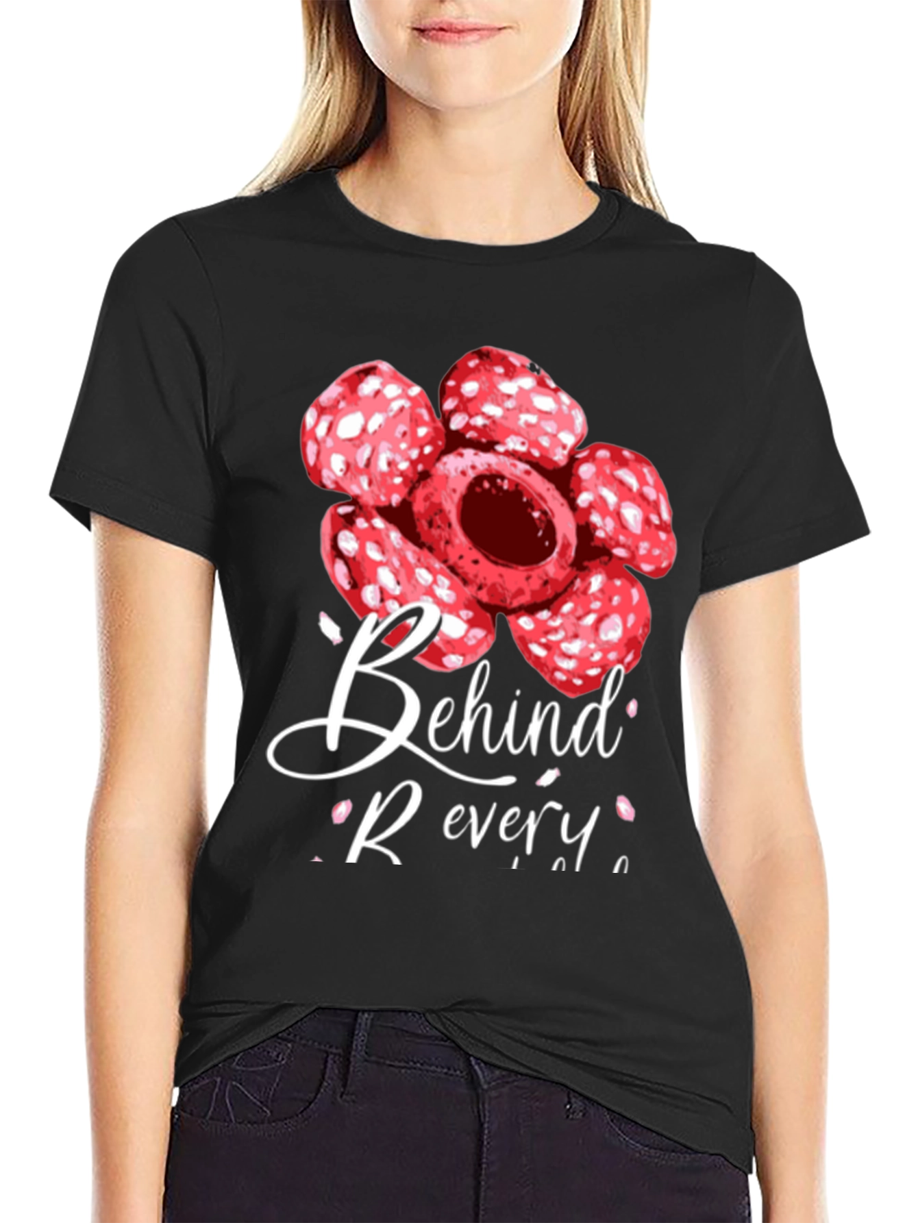 Rafflesia Flower Graphic T-Shirt