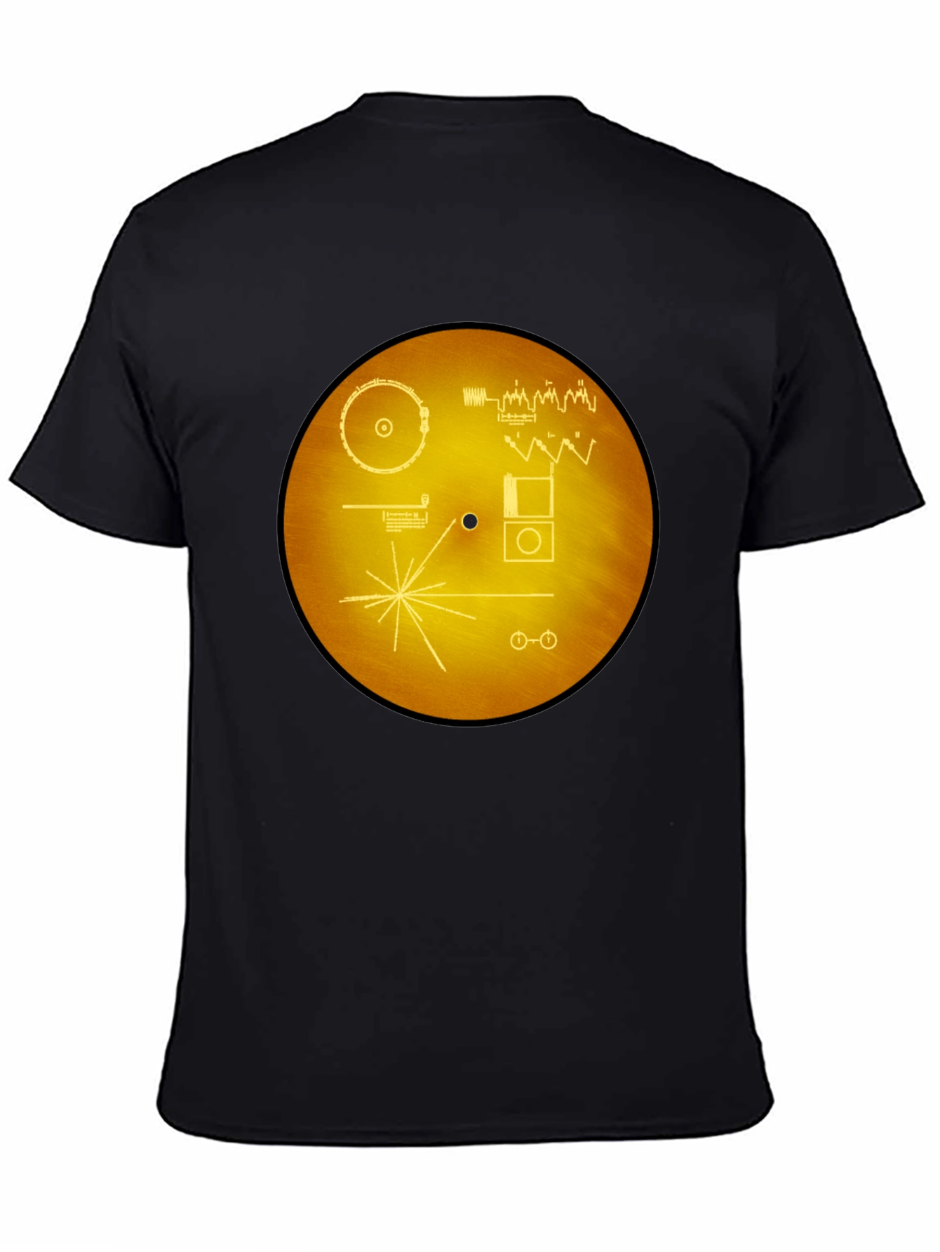 Voyager Golden Record Graphic T-Shirt