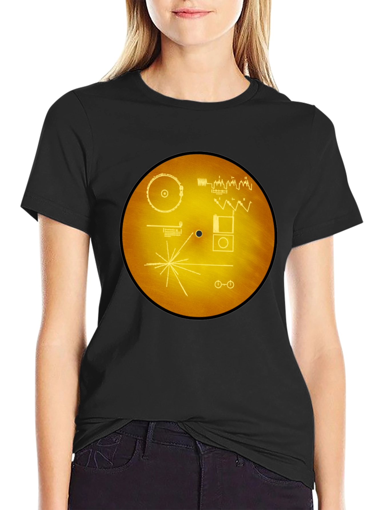 Voyager Golden Record Graphic T-Shirt