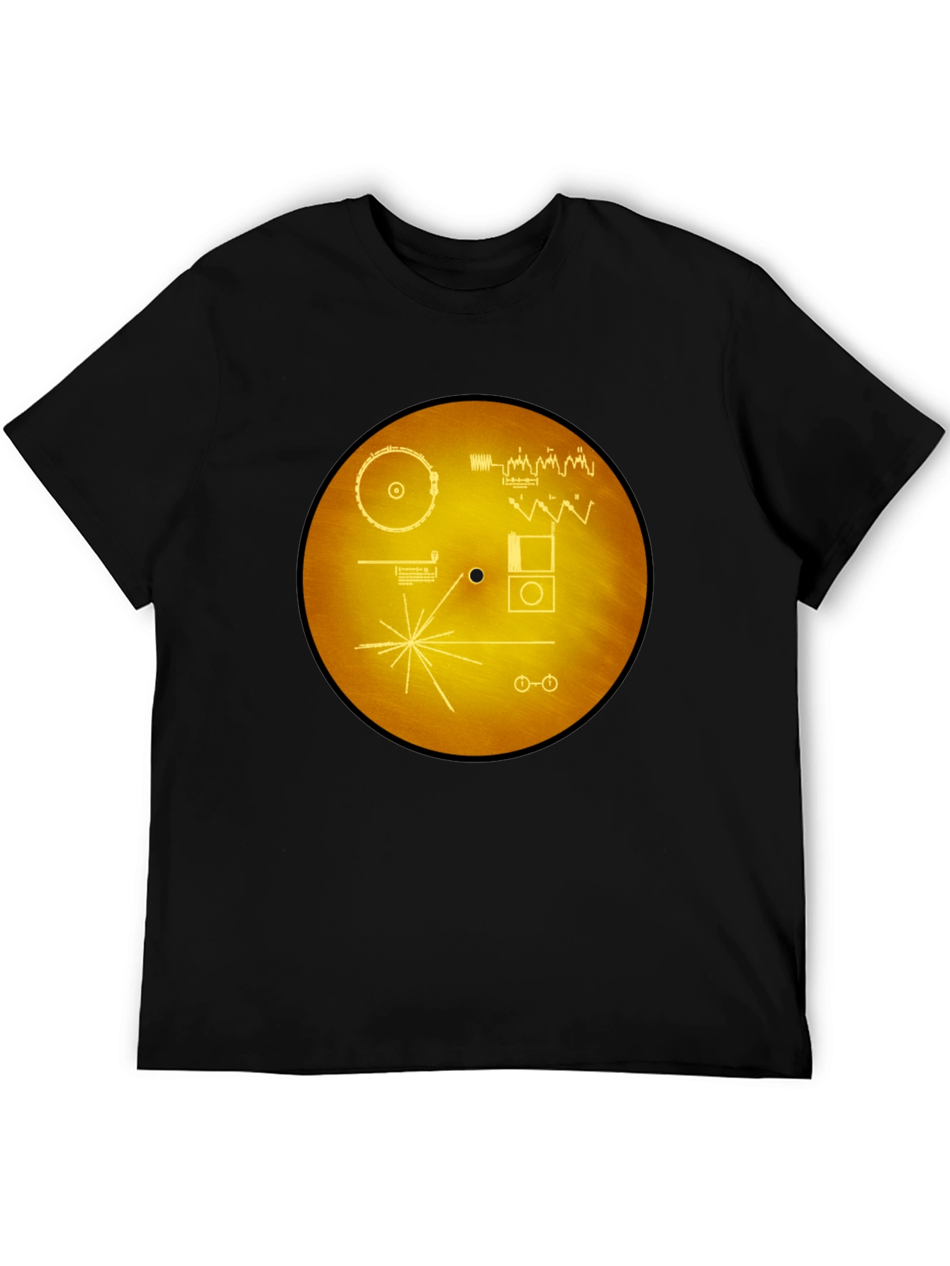 Voyager Golden Record Graphic T-Shirt