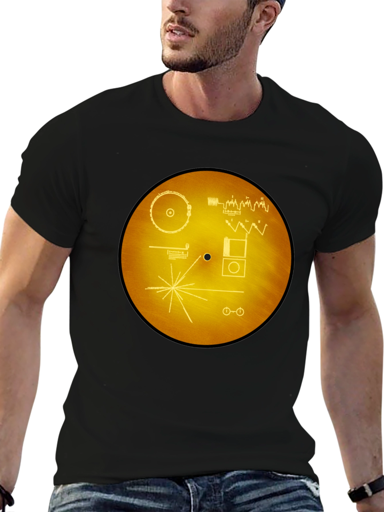 Voyager Golden Record Graphic T-Shirt