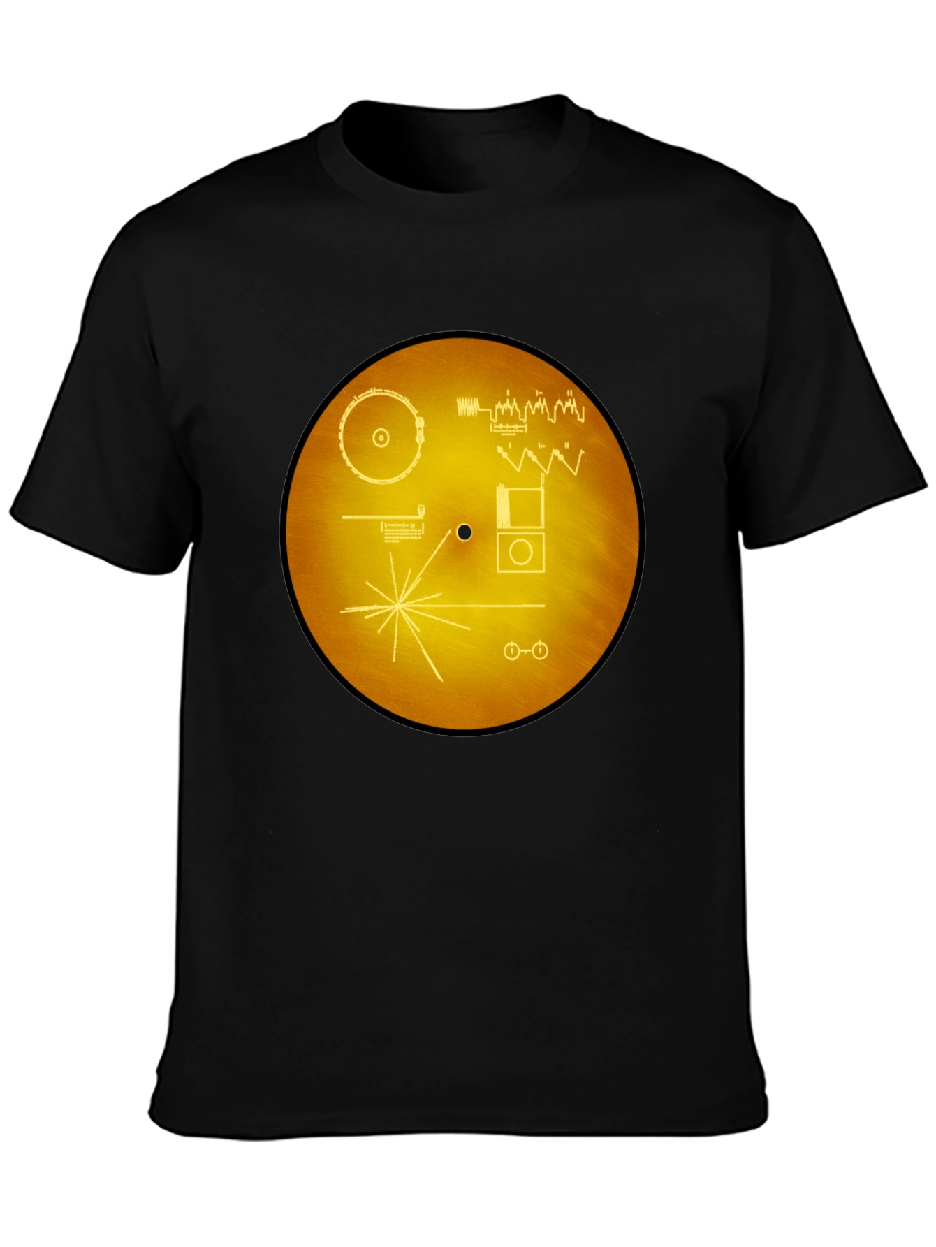 Voyager Golden Record Graphic T-Shirt