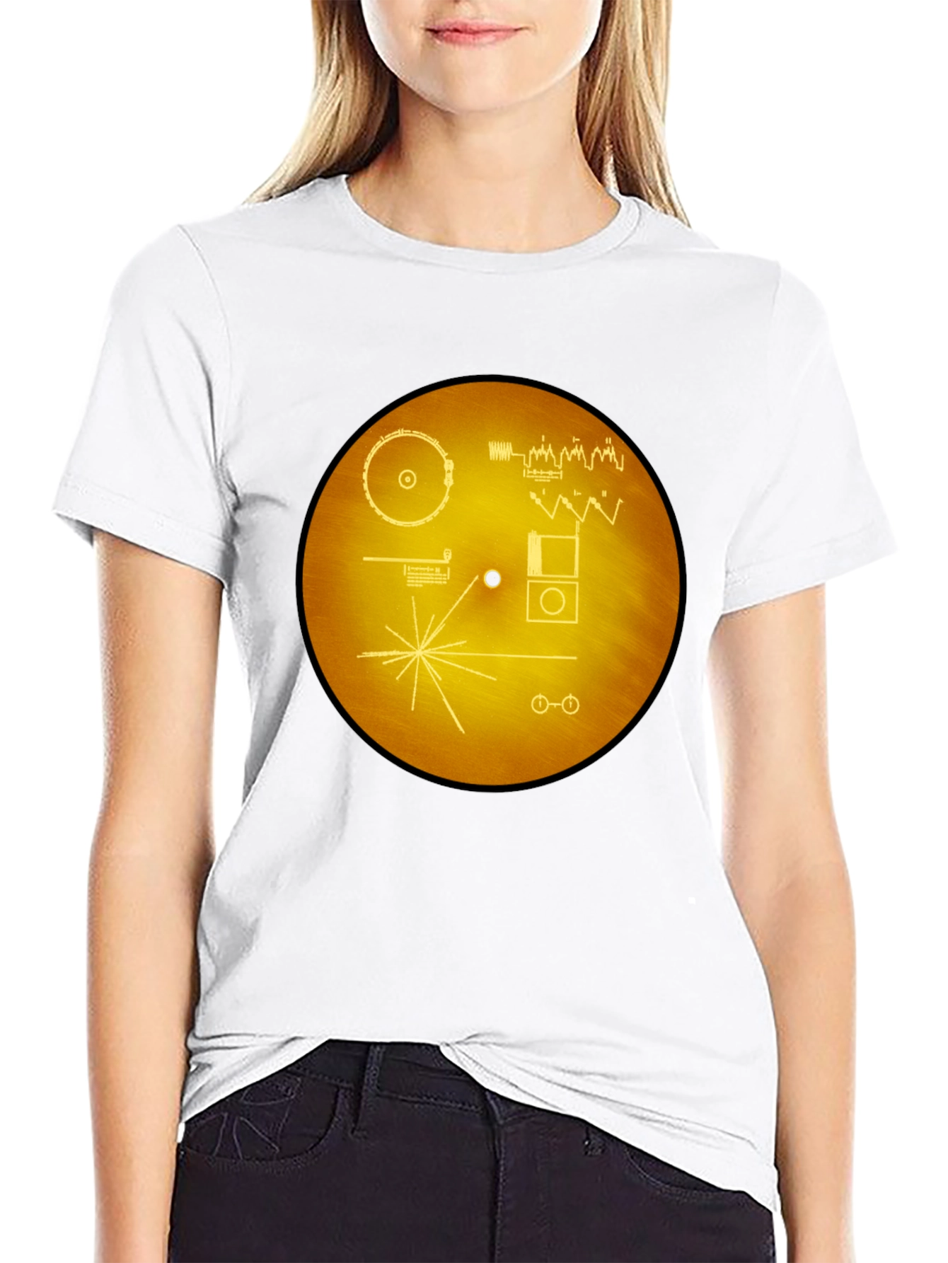 Voyager Golden Record Graphic T-Shirt