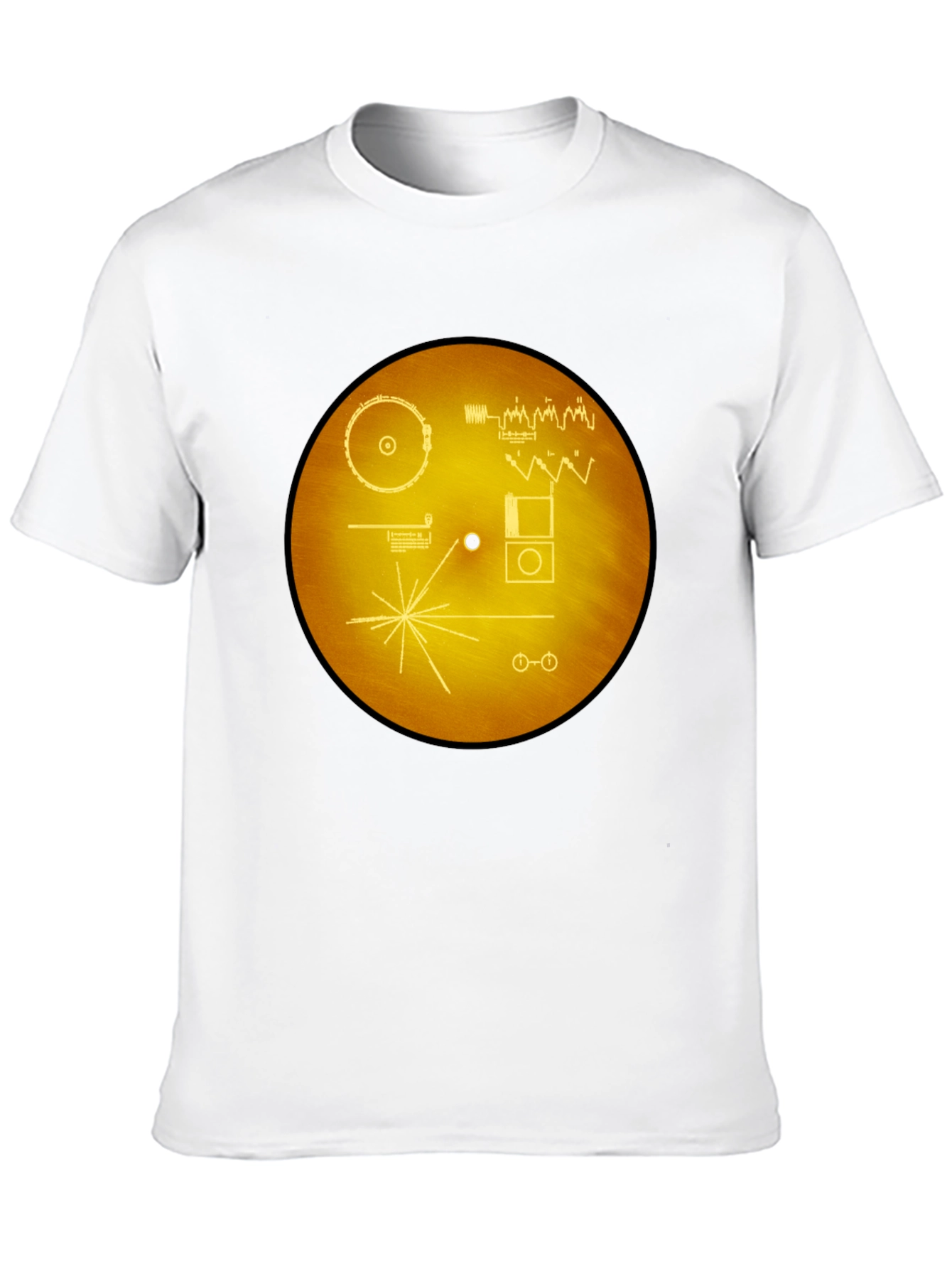 Voyager Golden Record Graphic T-Shirt