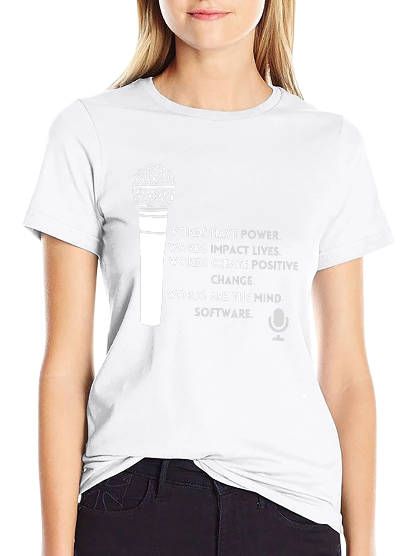 Words Have Power T-Shirt - Motivational Tee