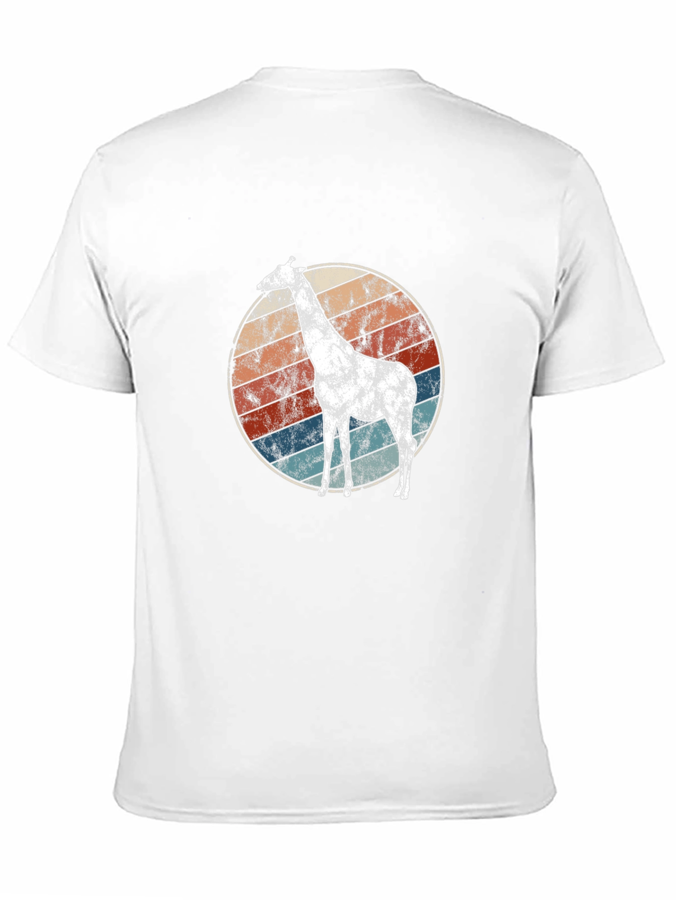 Retro Giraffe Graphic Tee - Unisex Style