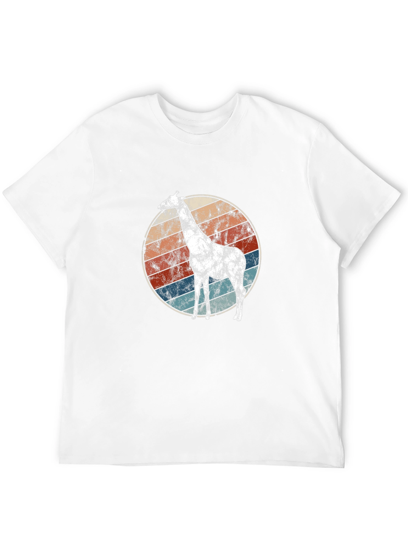 Retro Giraffe Graphic Tee - Unisex Style