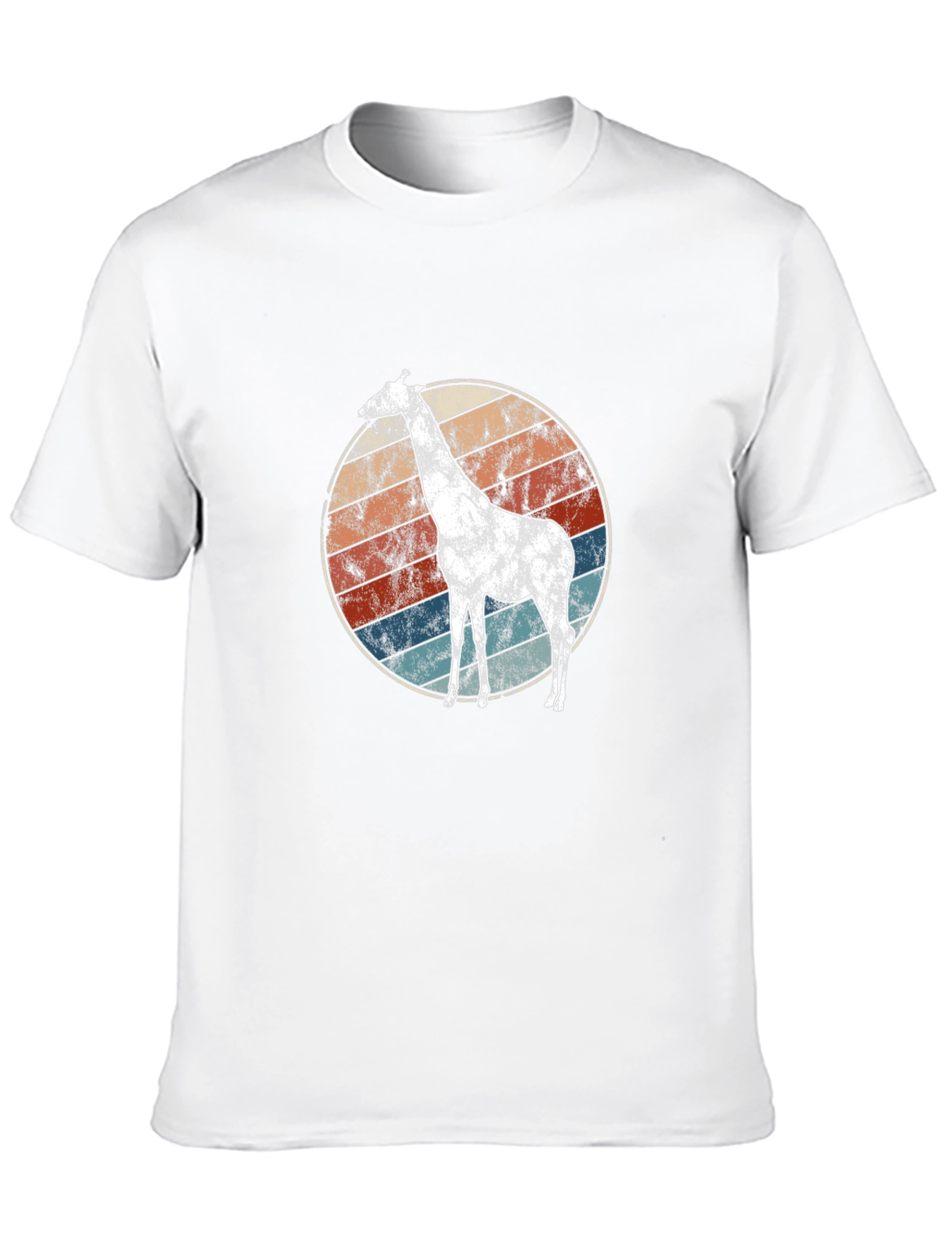 Retro Giraffe Graphic Tee - Unisex Style